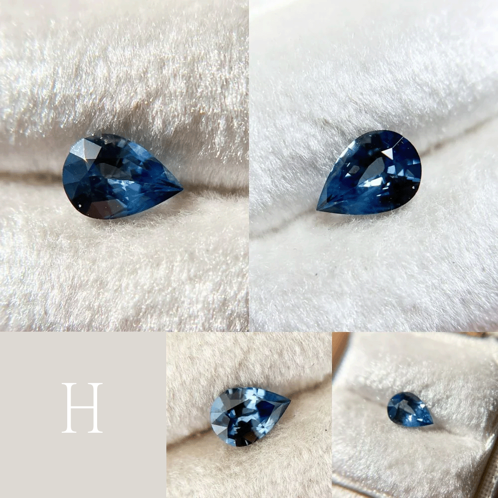 Limited Edition Juniper Teal Sapphire Cluster