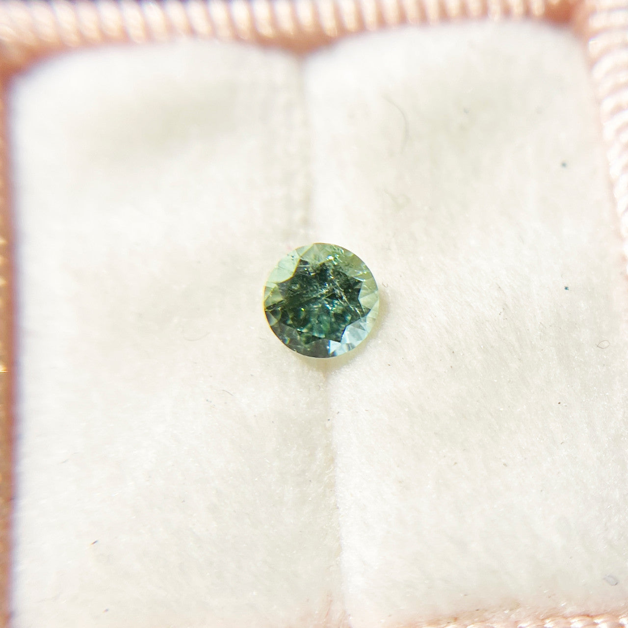 Round Mint Green Maine Tourmaline
