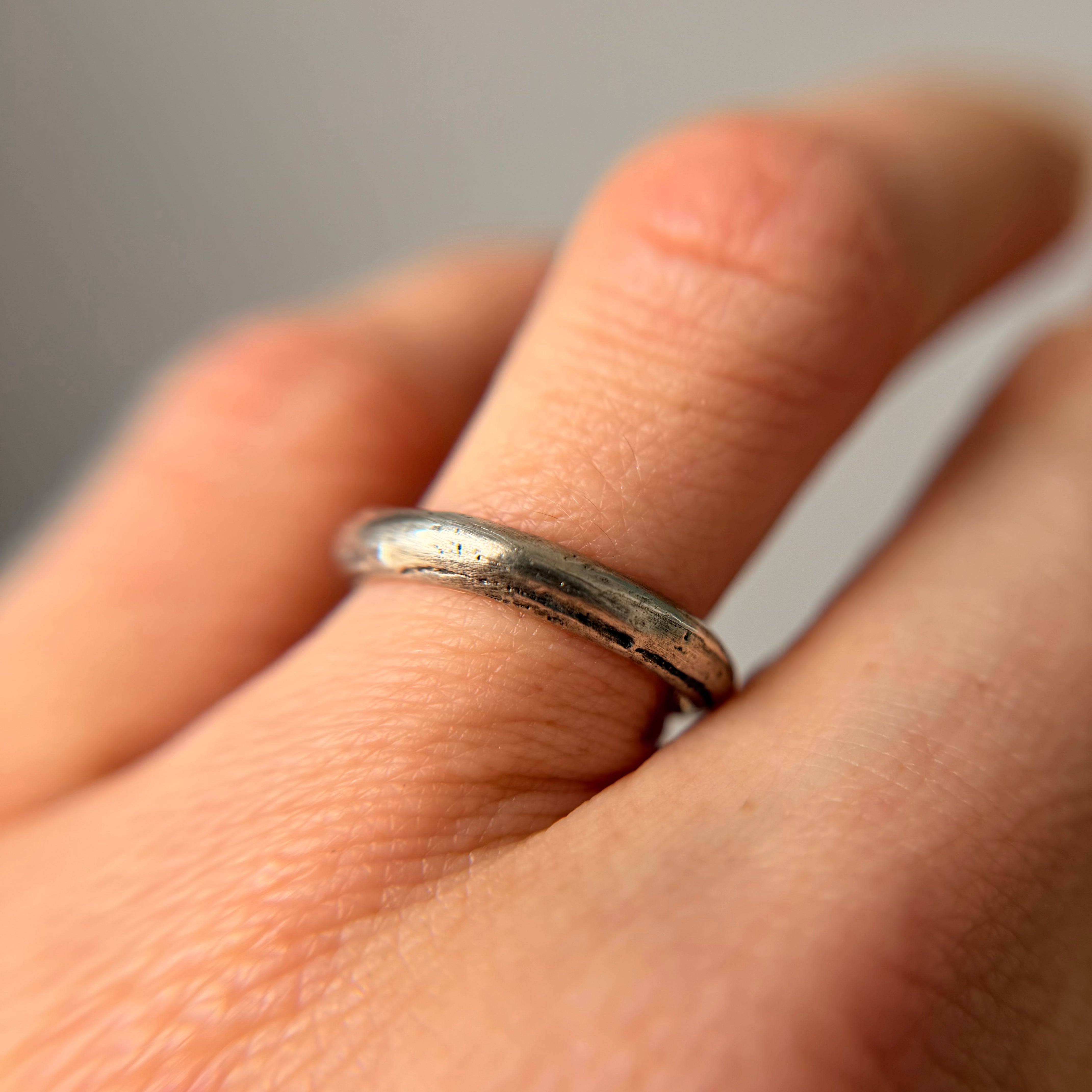 Silver Driftwood Ring