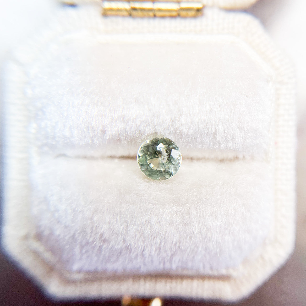 Mint Green Montana Sapphire