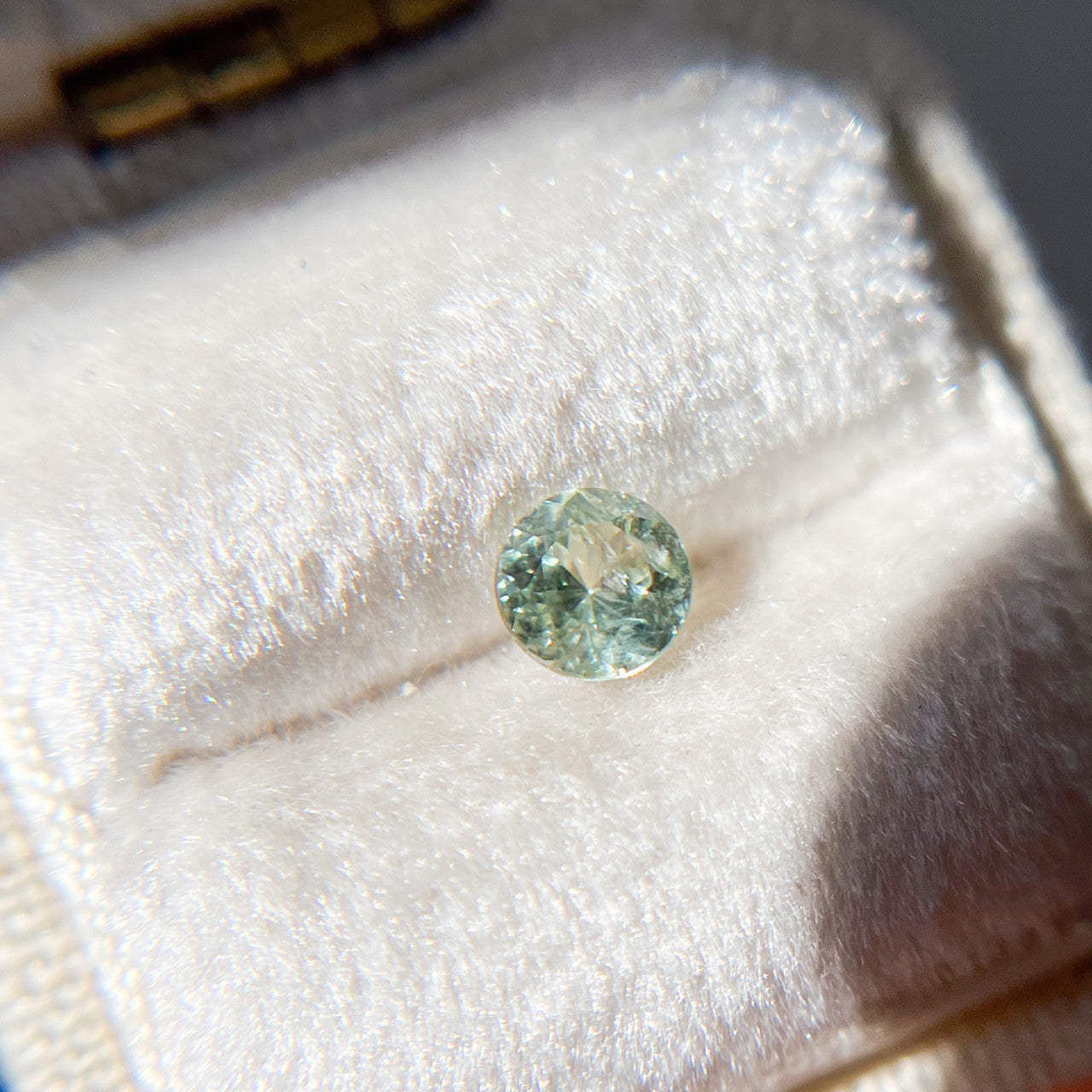 Mint Green Montana Sapphire