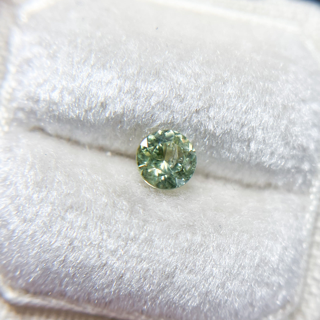 Mint Green Montana Sapphire