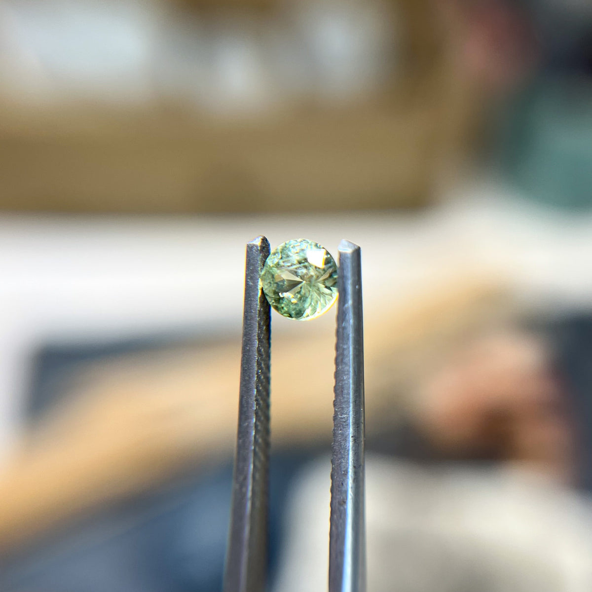 Mint Green Montana Sapphire
