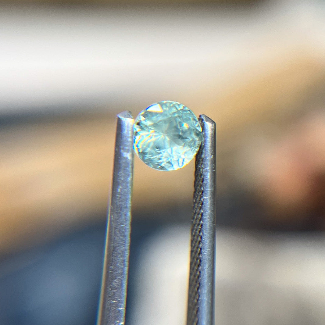 Sky Green Mistveil Montana Sapphire