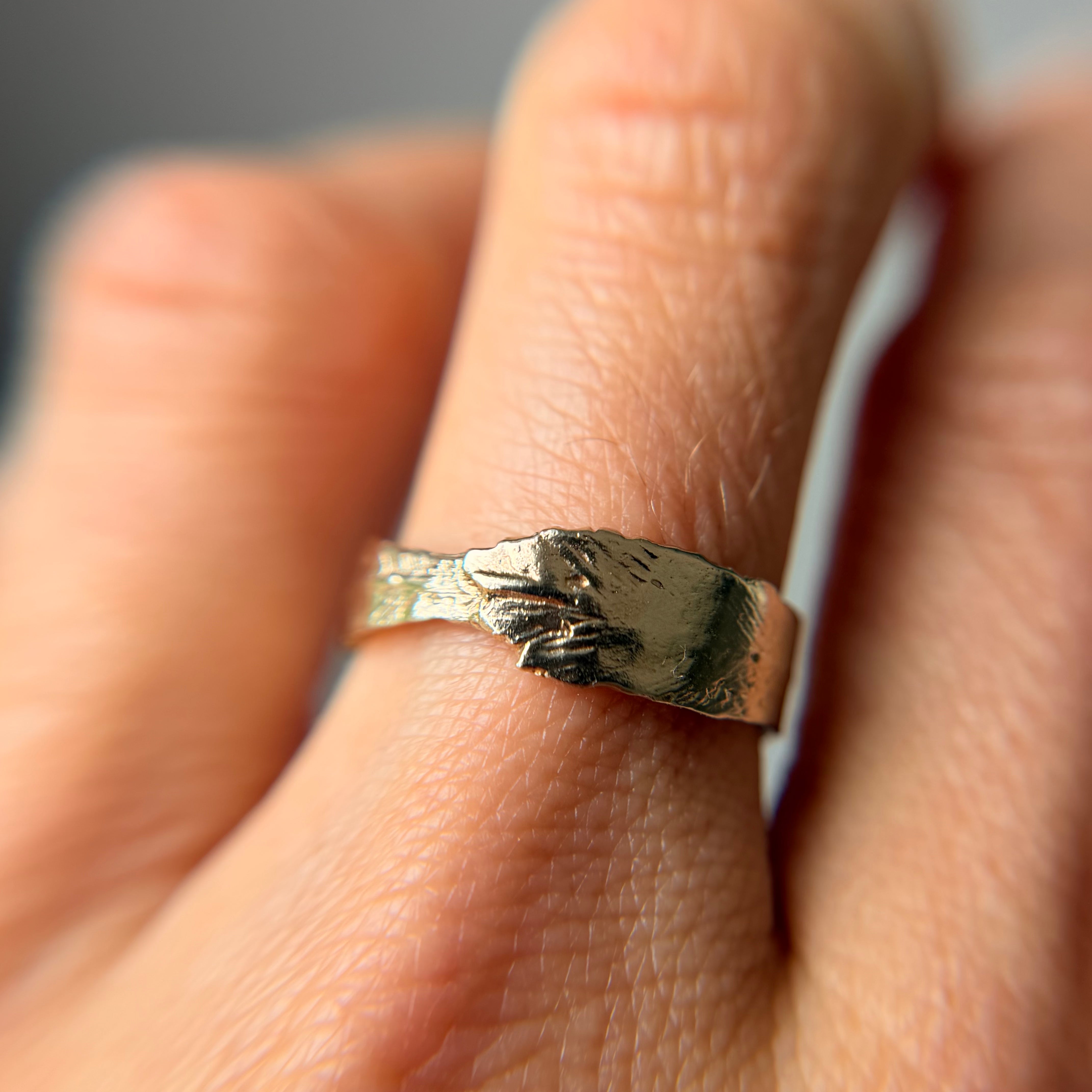 6mm Plume Ring - Ready To Ship