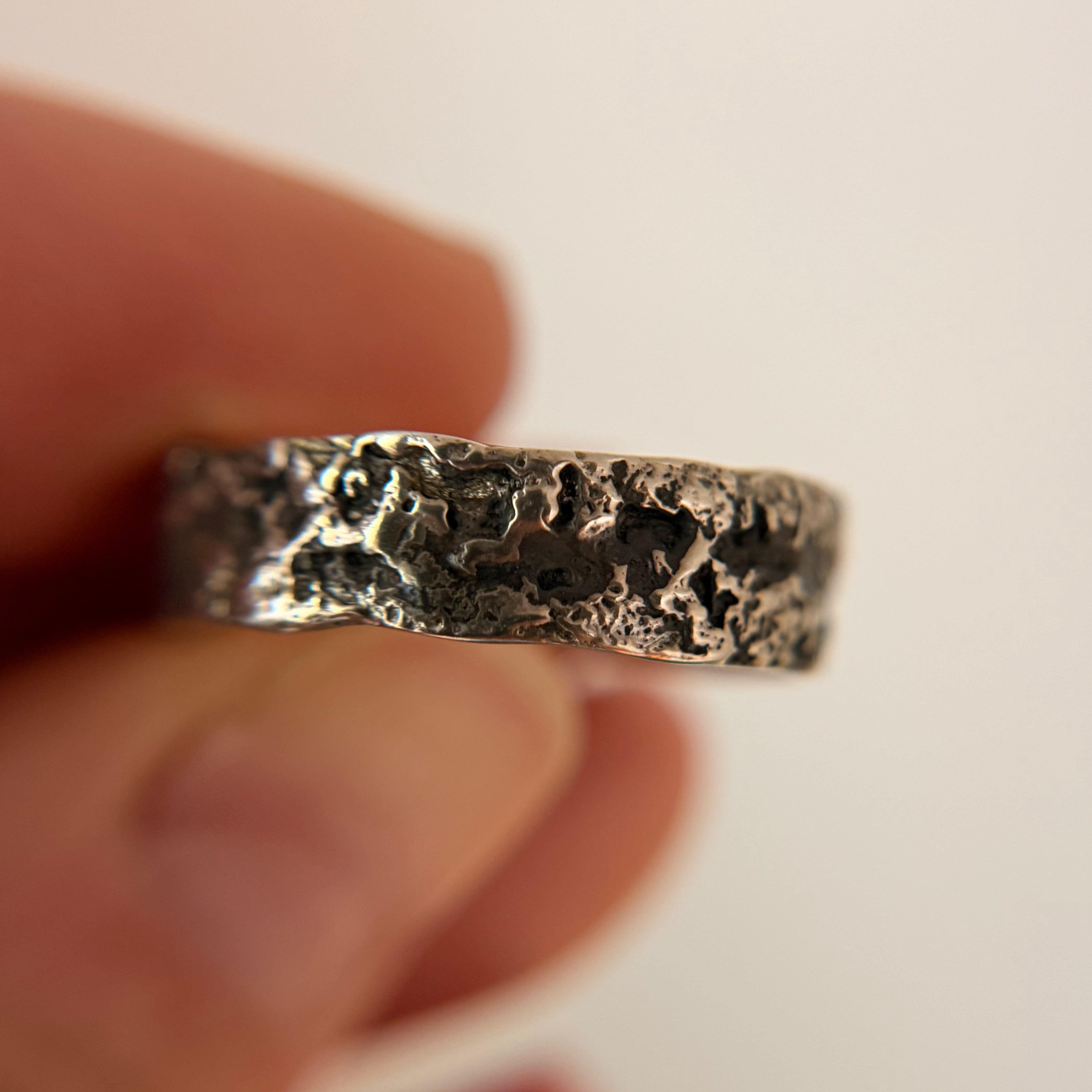 Silver Vineyard Ring - Ready To Ship