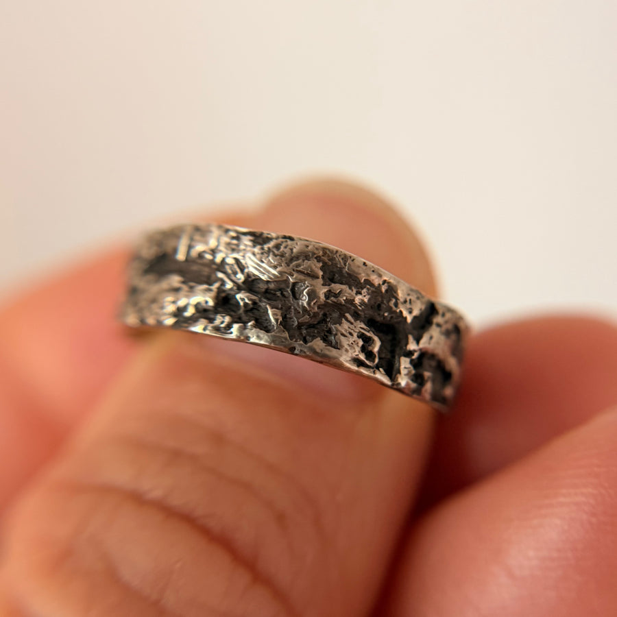 Silver Vineyard Ring - Ready To Ship