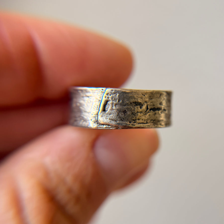 Silver Monhegan Ring