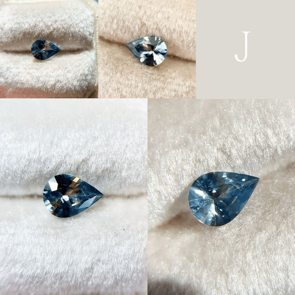 Limited Edition Juniper Teal Sapphire Cluster