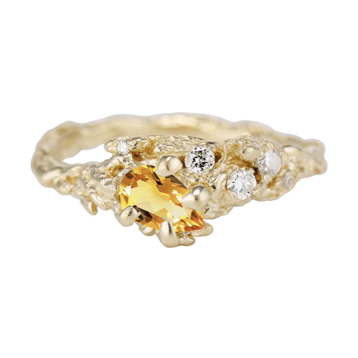 Juniper Citrine Cluster