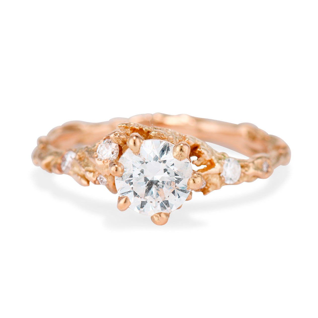 Juniper Diamond Solitaire Ring