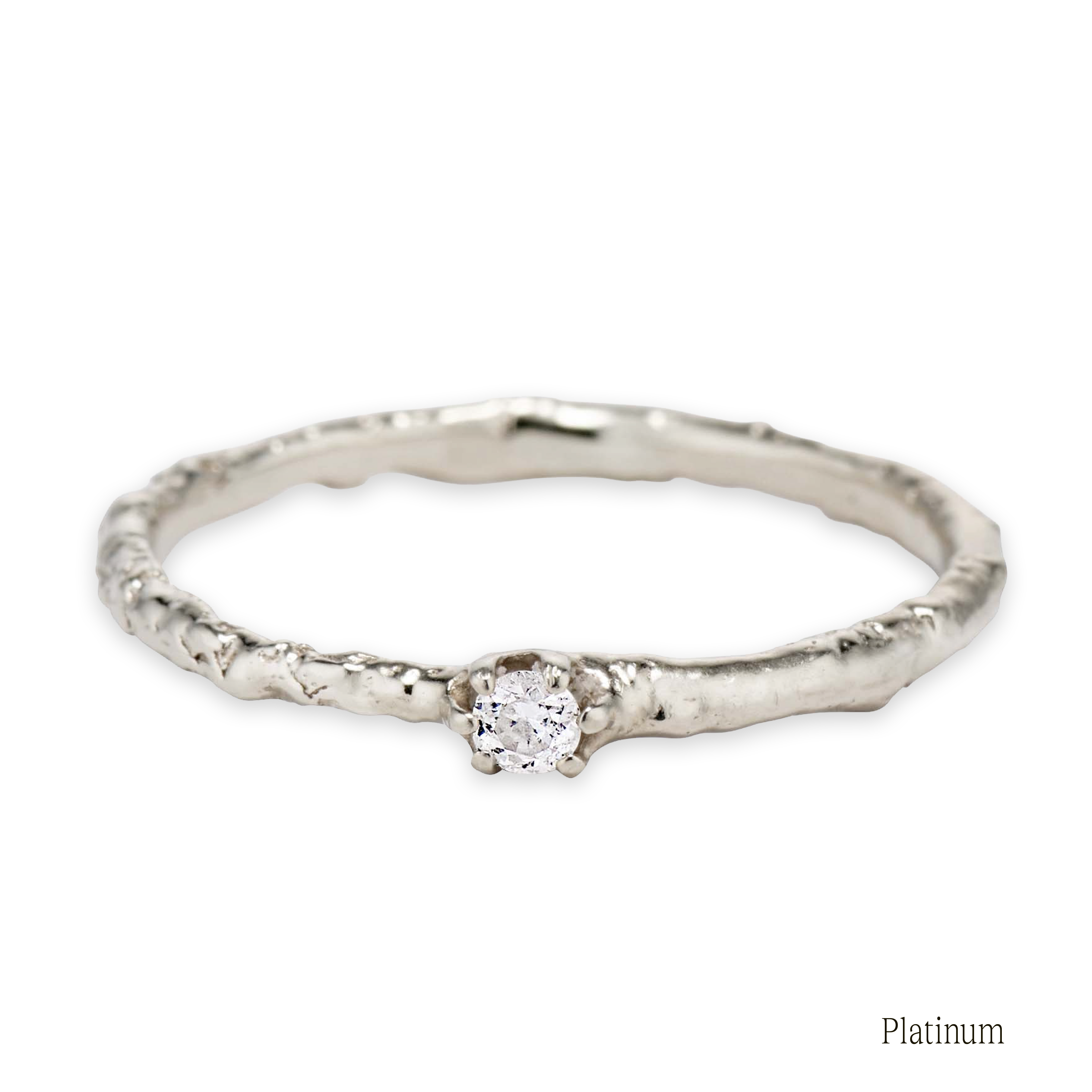 Lila Diamond Solitaire