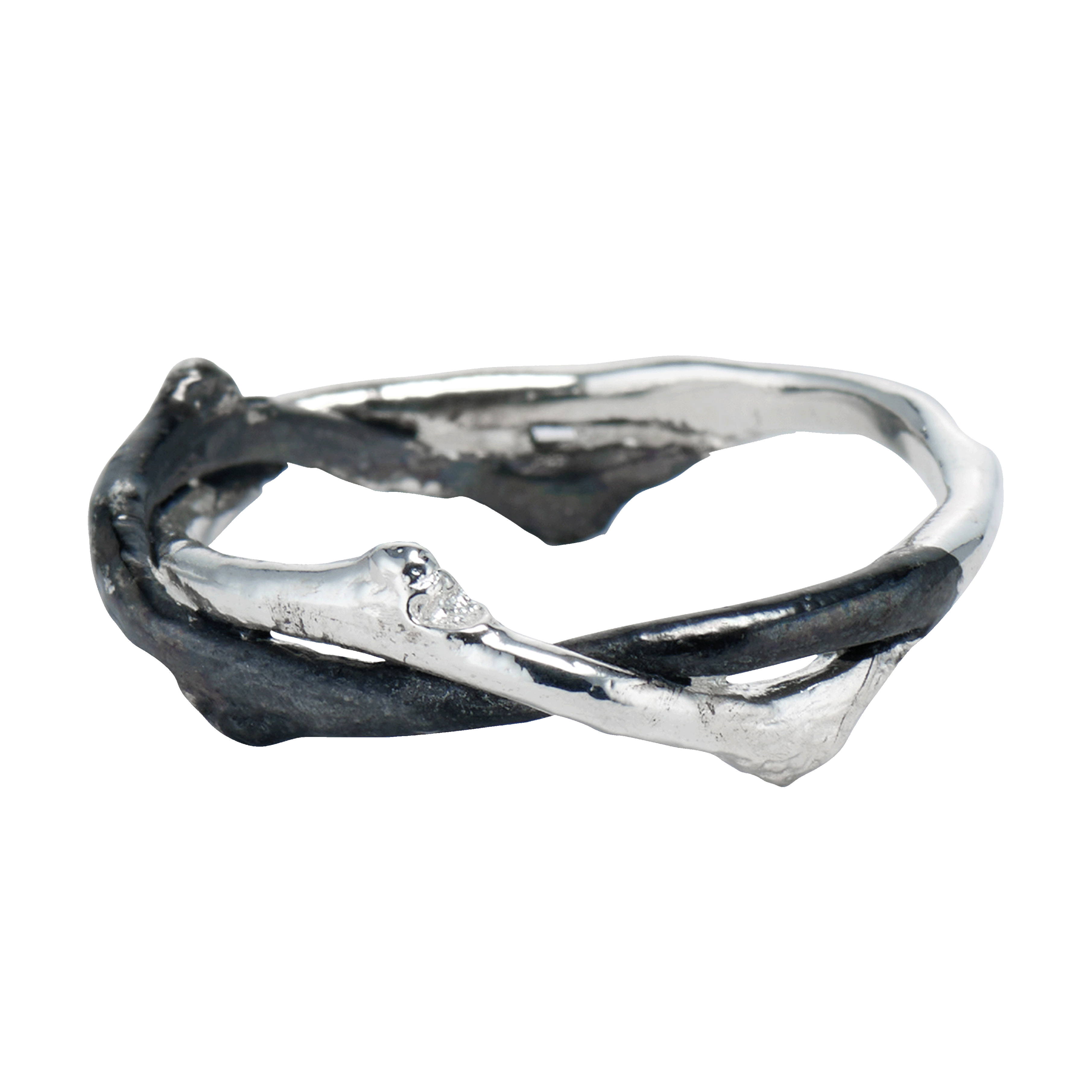 Men's Silver Unity Ring