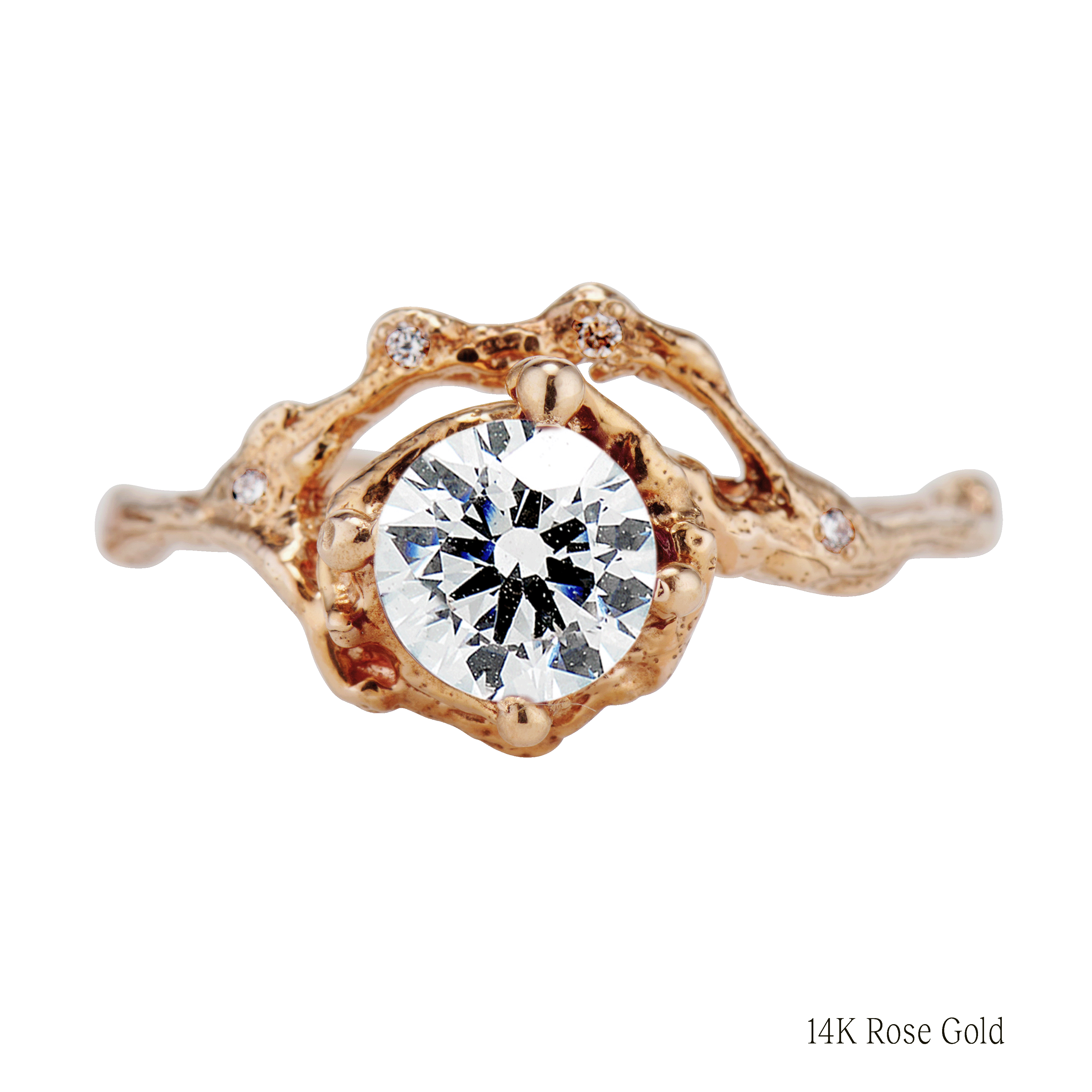 Naples Diamond Half Halo