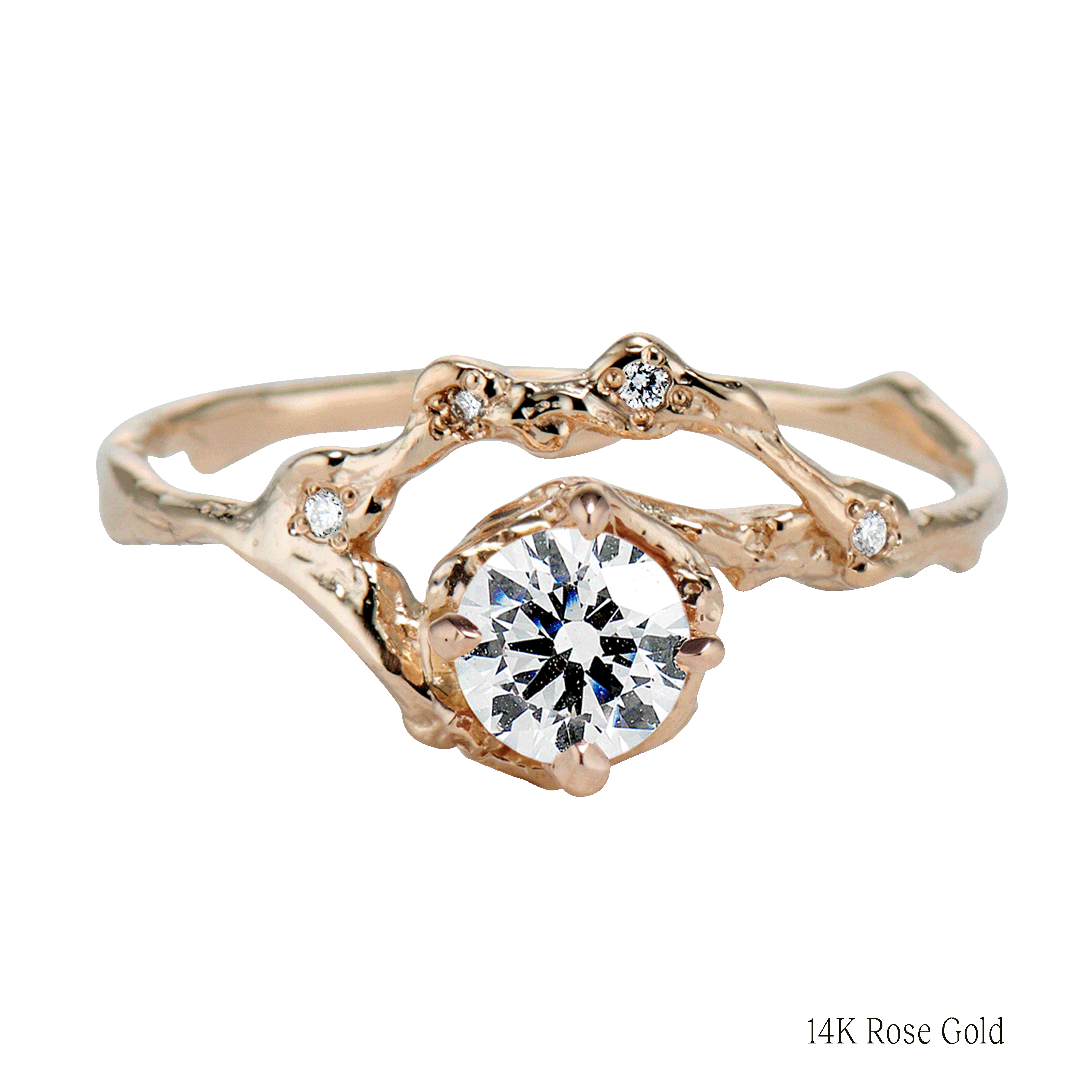 Demi Naples Diamond Half Halo