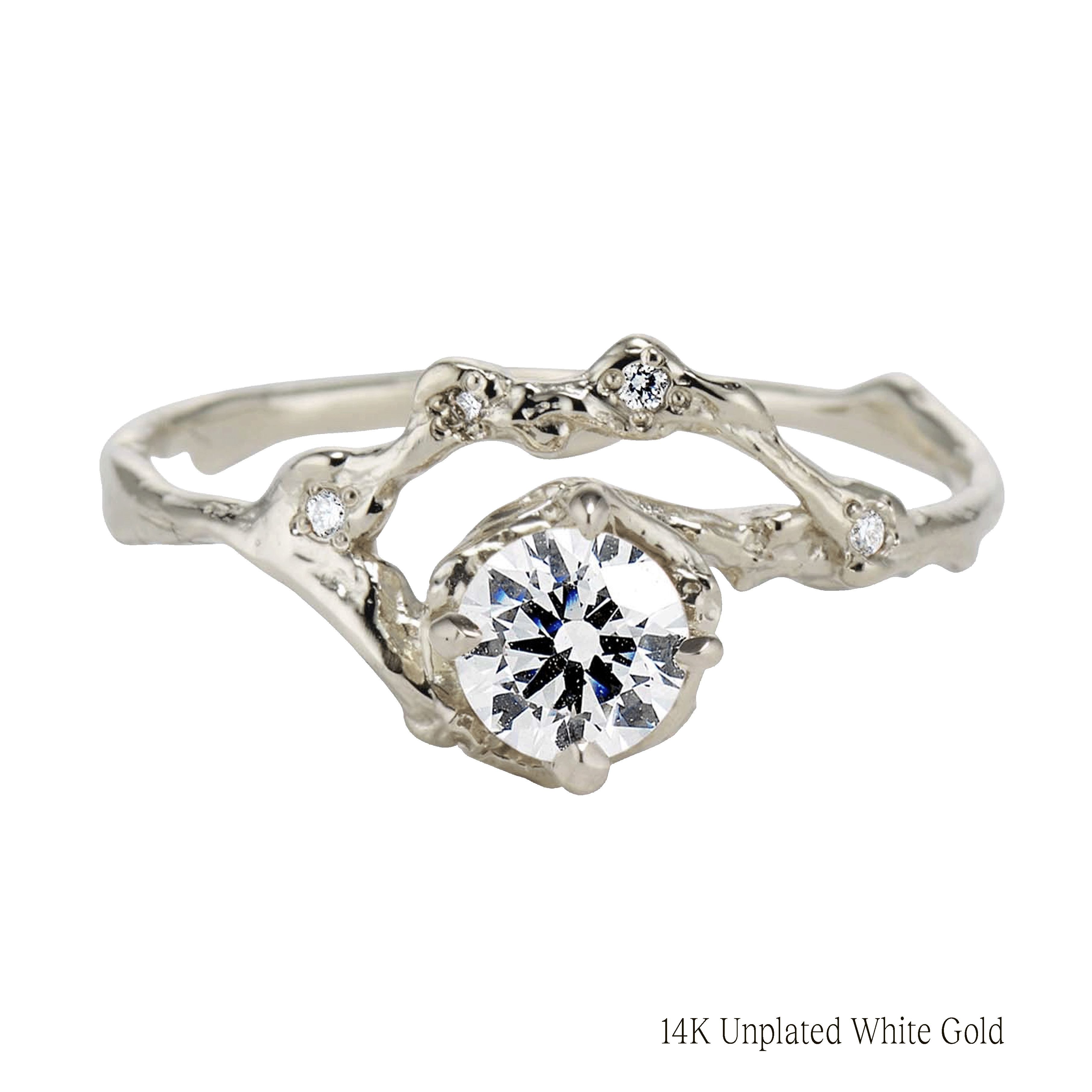 Demi Naples Diamond Half Halo