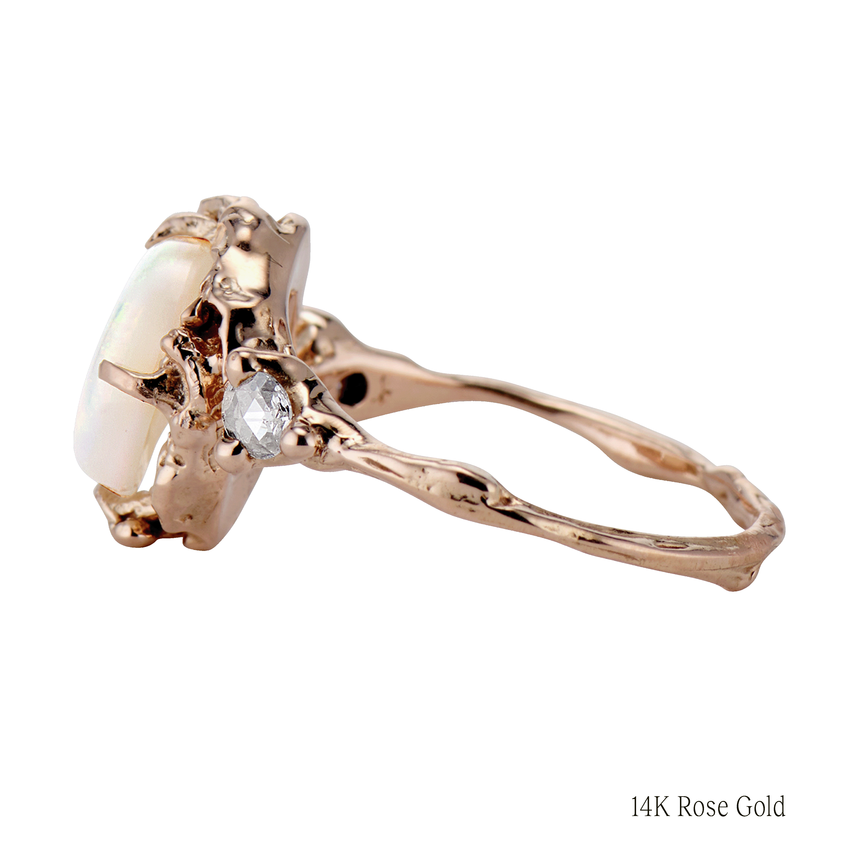 Naples Opal Trio Ring
