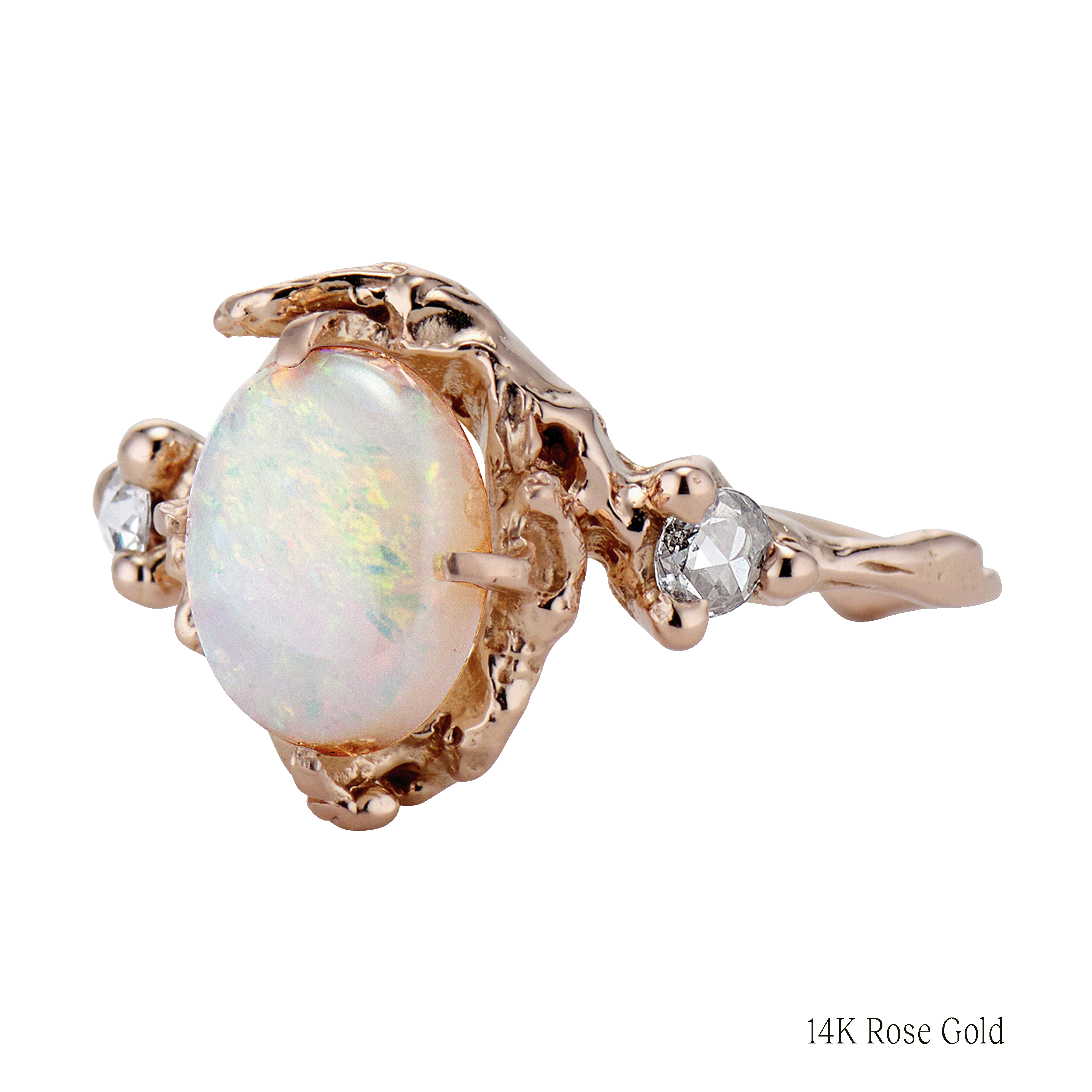 Naples Opal Trio Ring
