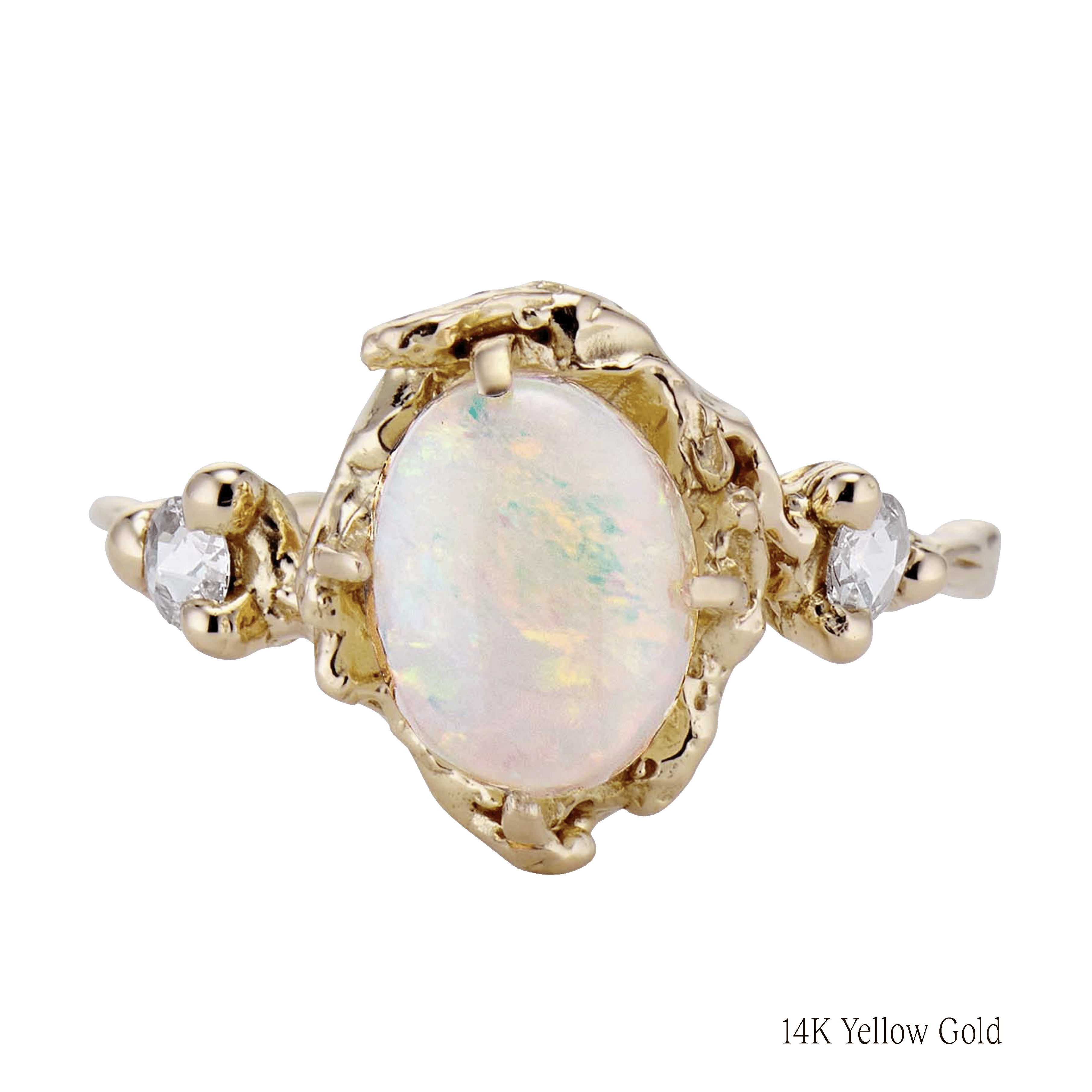 Naples Opal Trio Ring