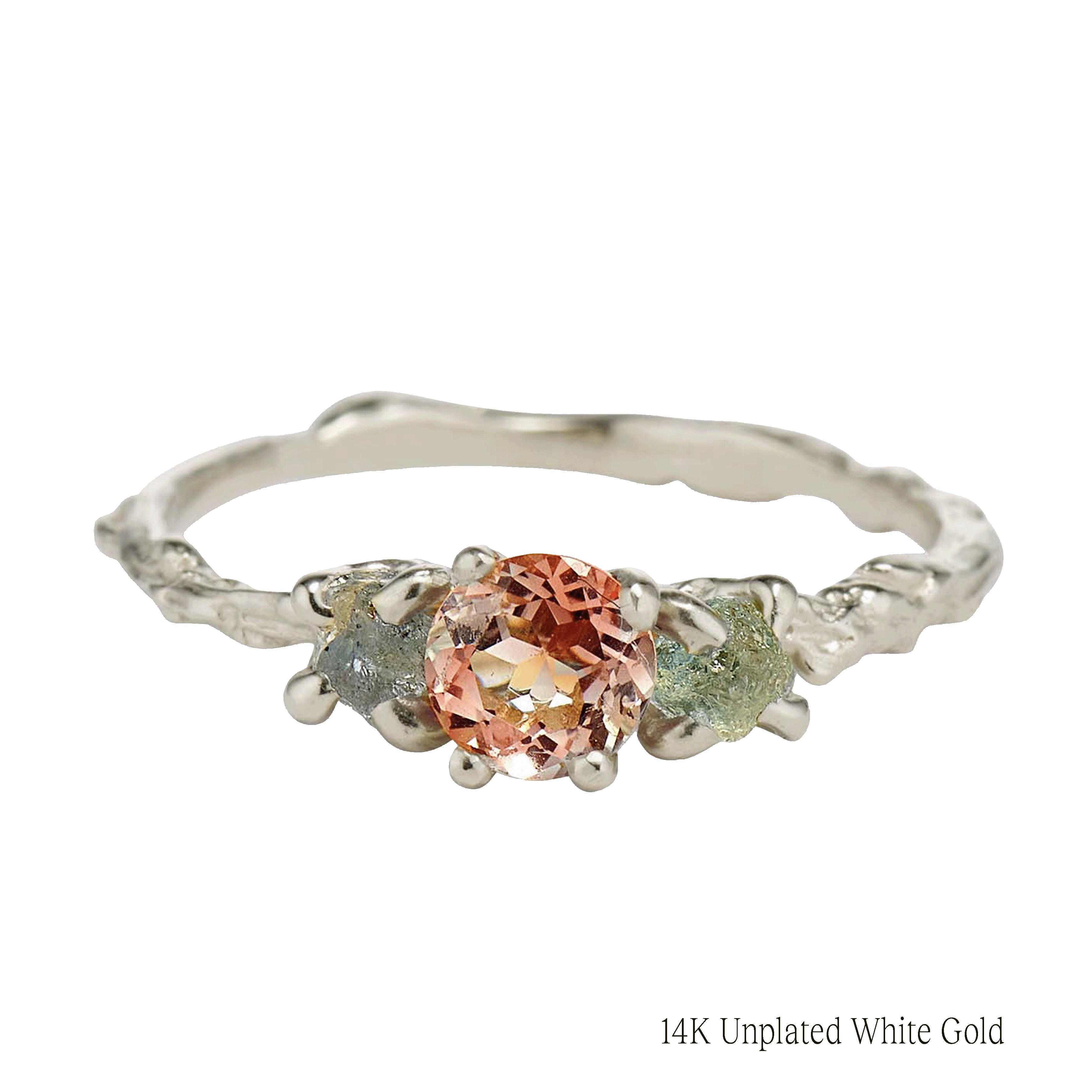 Naples Oregon Sunstone Three Stone