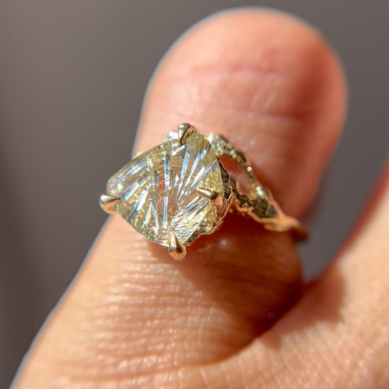 Naples Half Halo Ring Setting