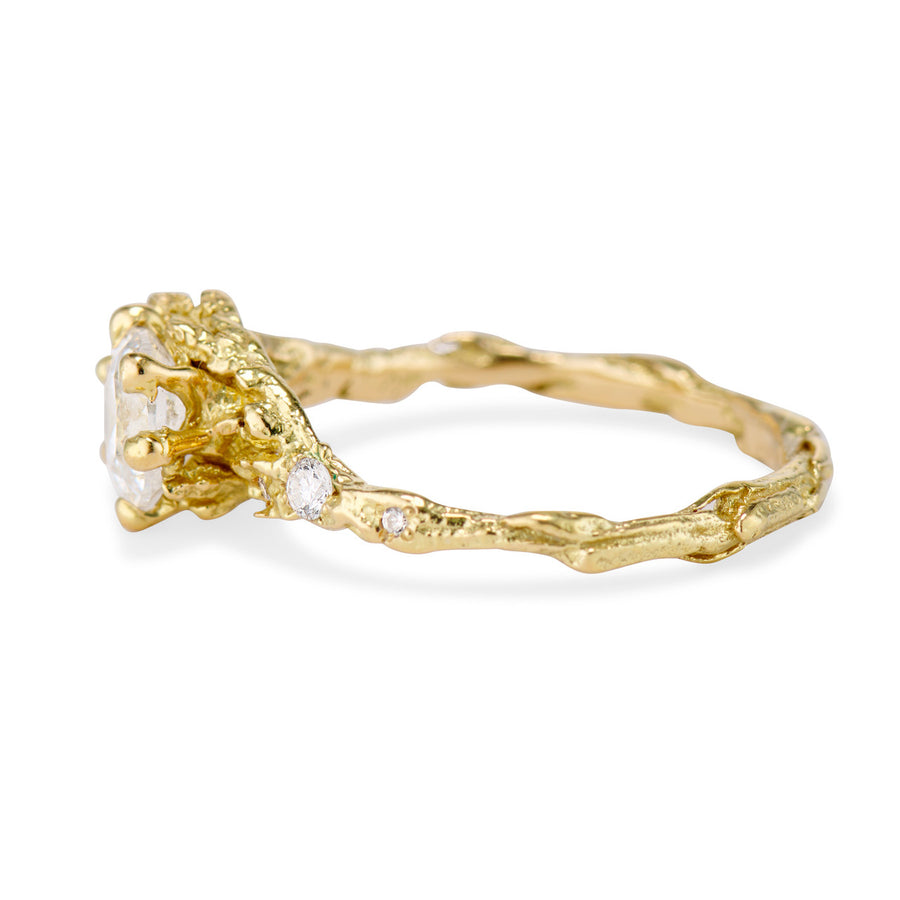 Juniper Diamond Solitaire Ring
