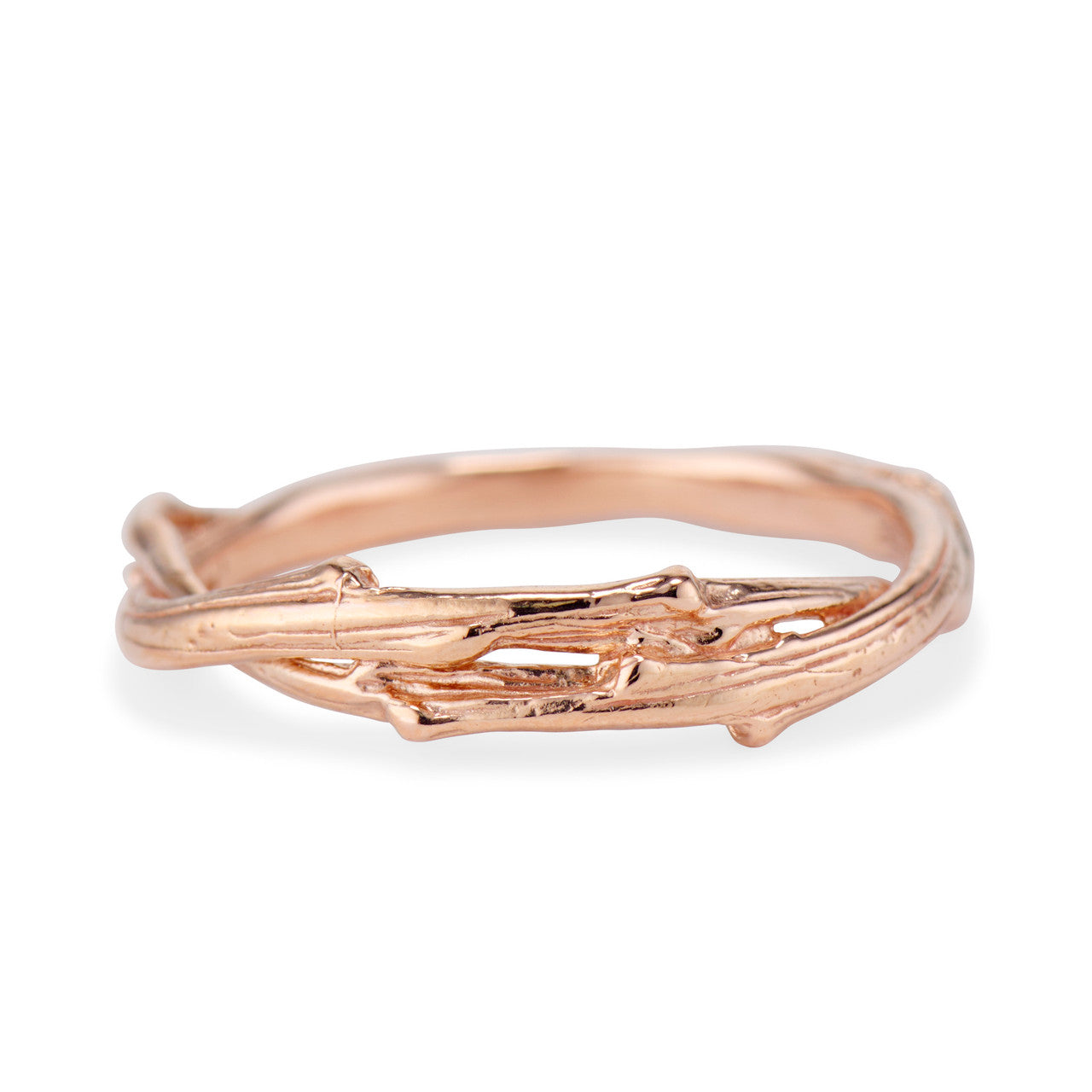 14K Rose Gold Unity Ring by Olivia Ewing Jewelry