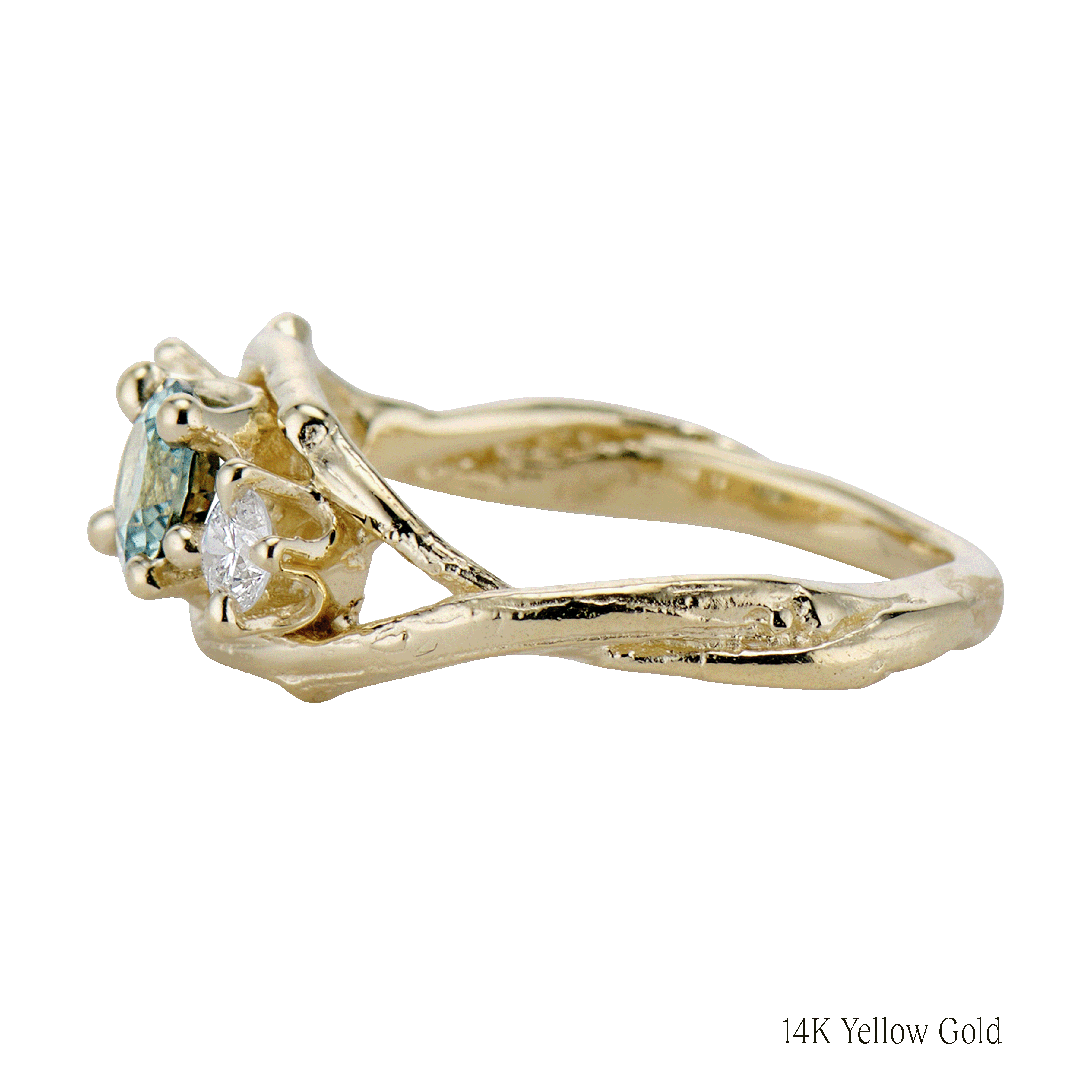 Unity Three Stone Setting
