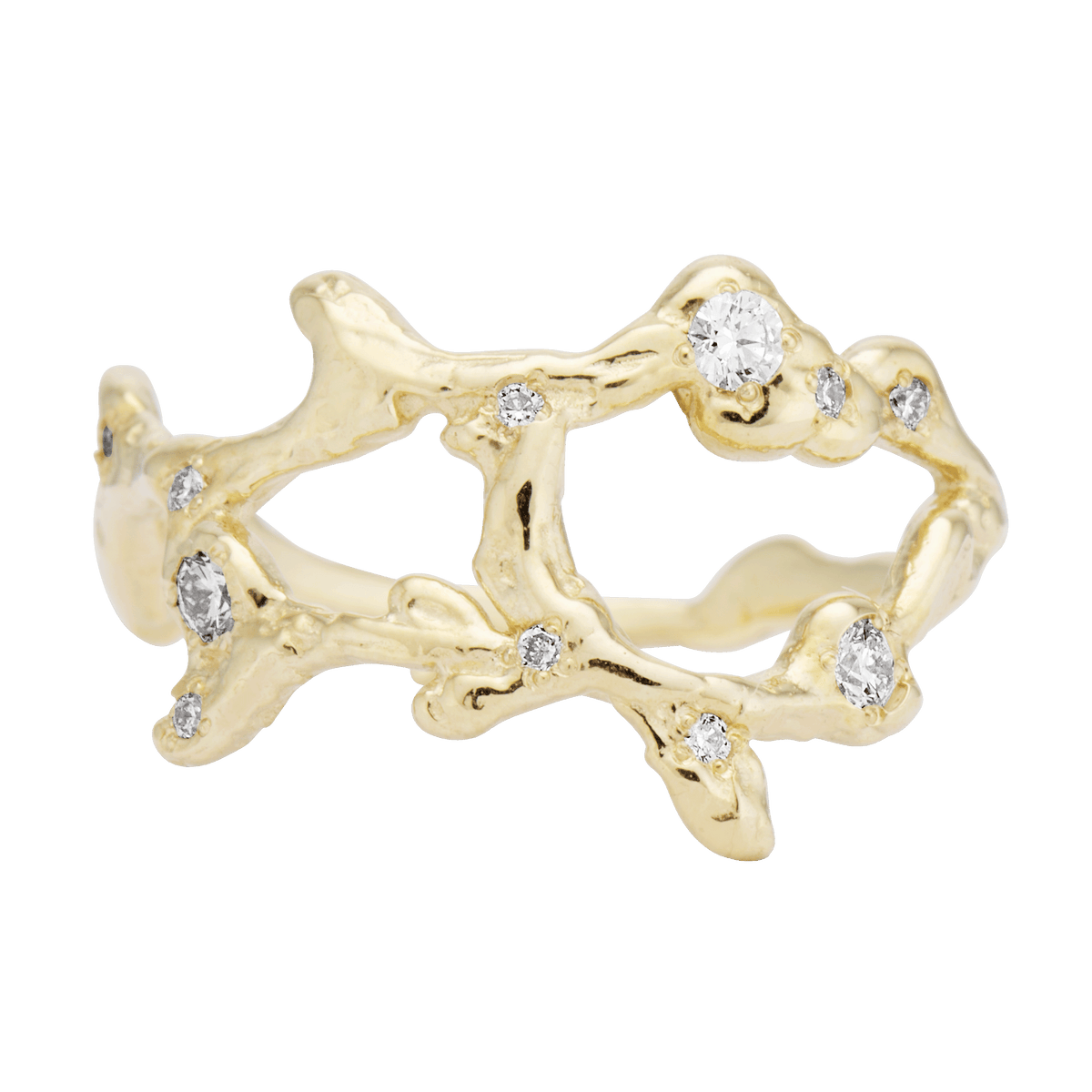 Virgo Zodiac Constellation Ring