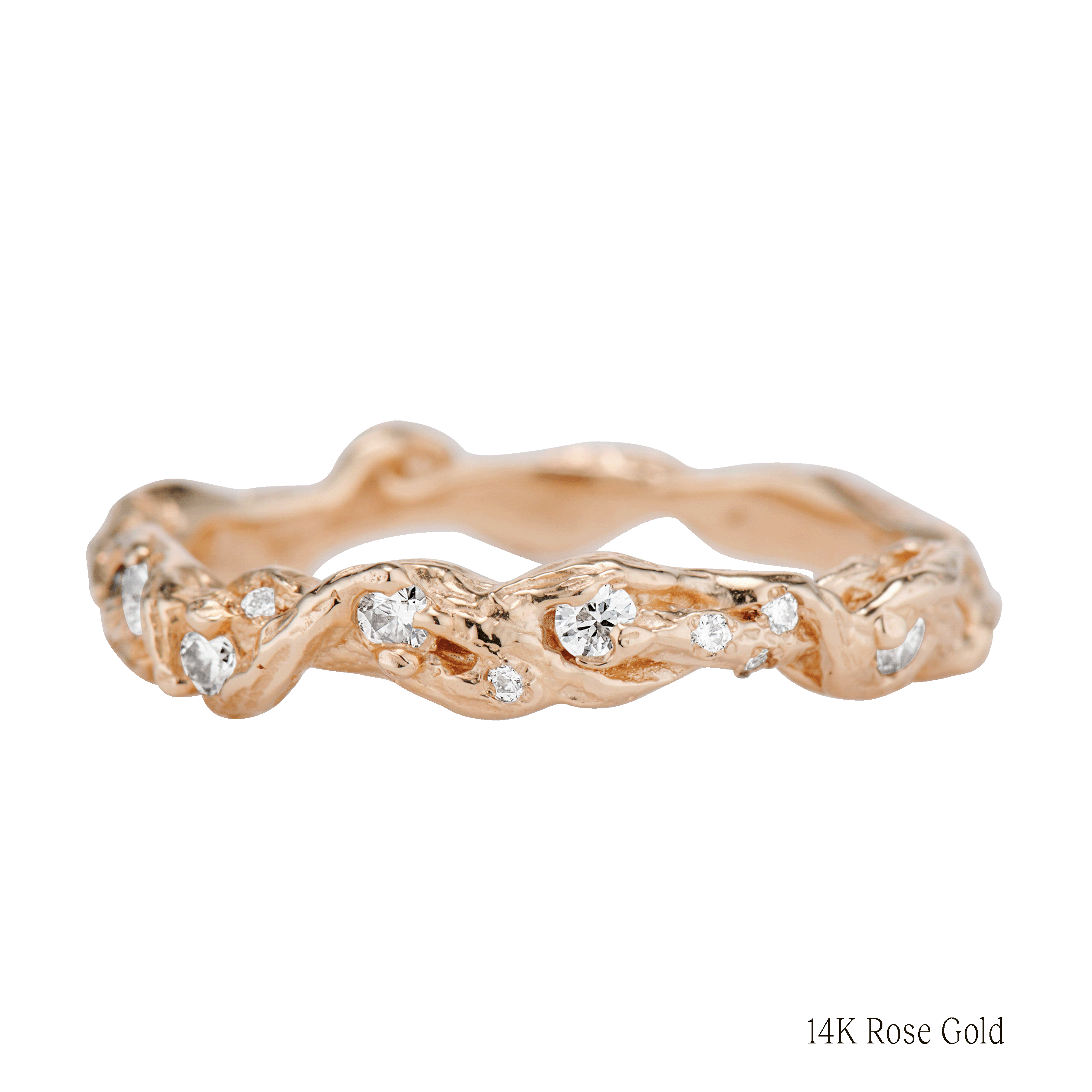 Diamond Dusted Woodland Ring