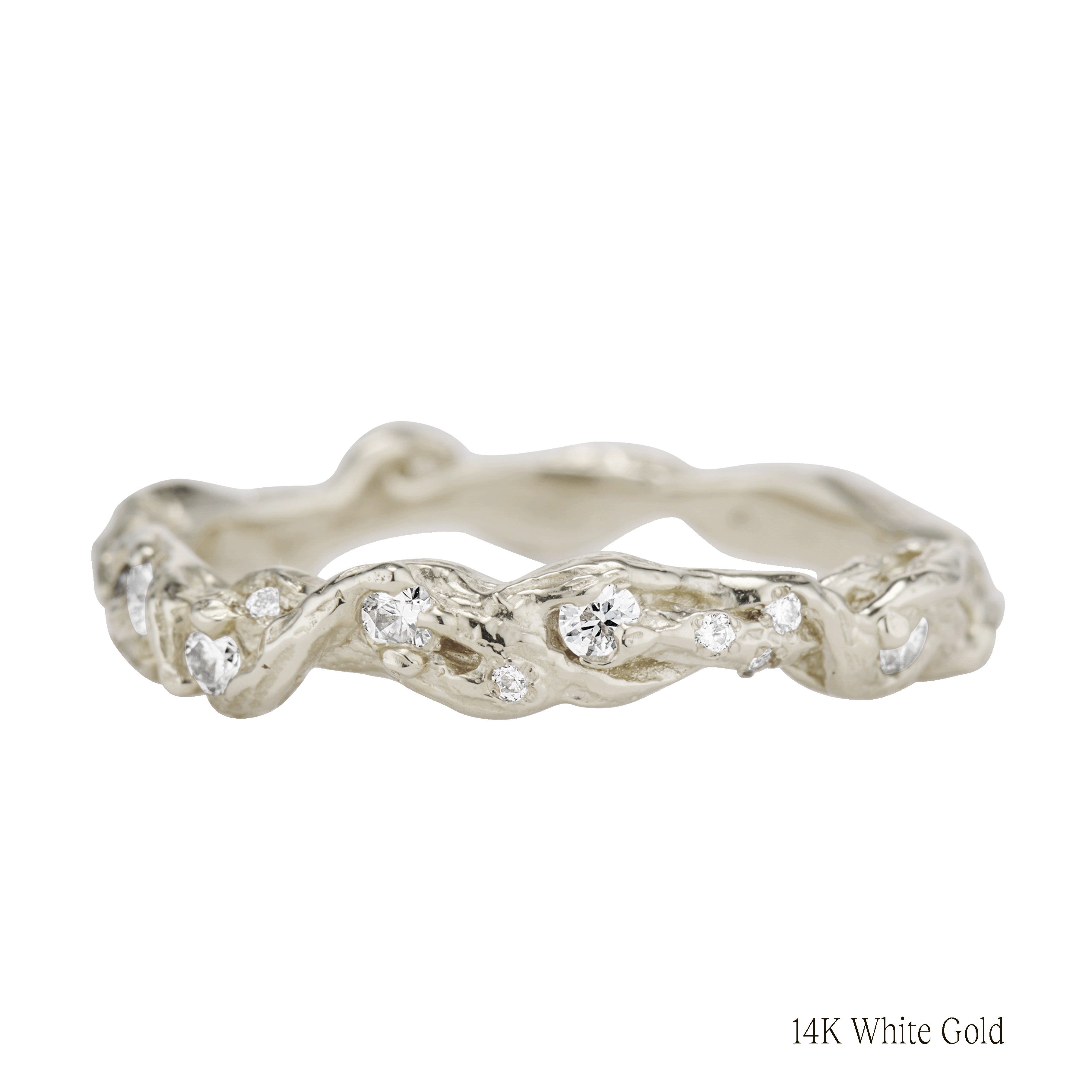 Diamond Dusted Woodland Ring