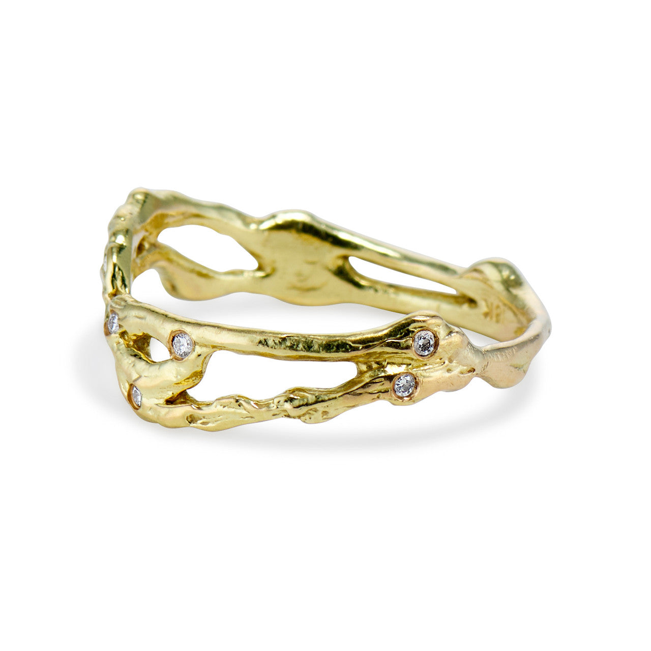 Naples Double Contour Ring