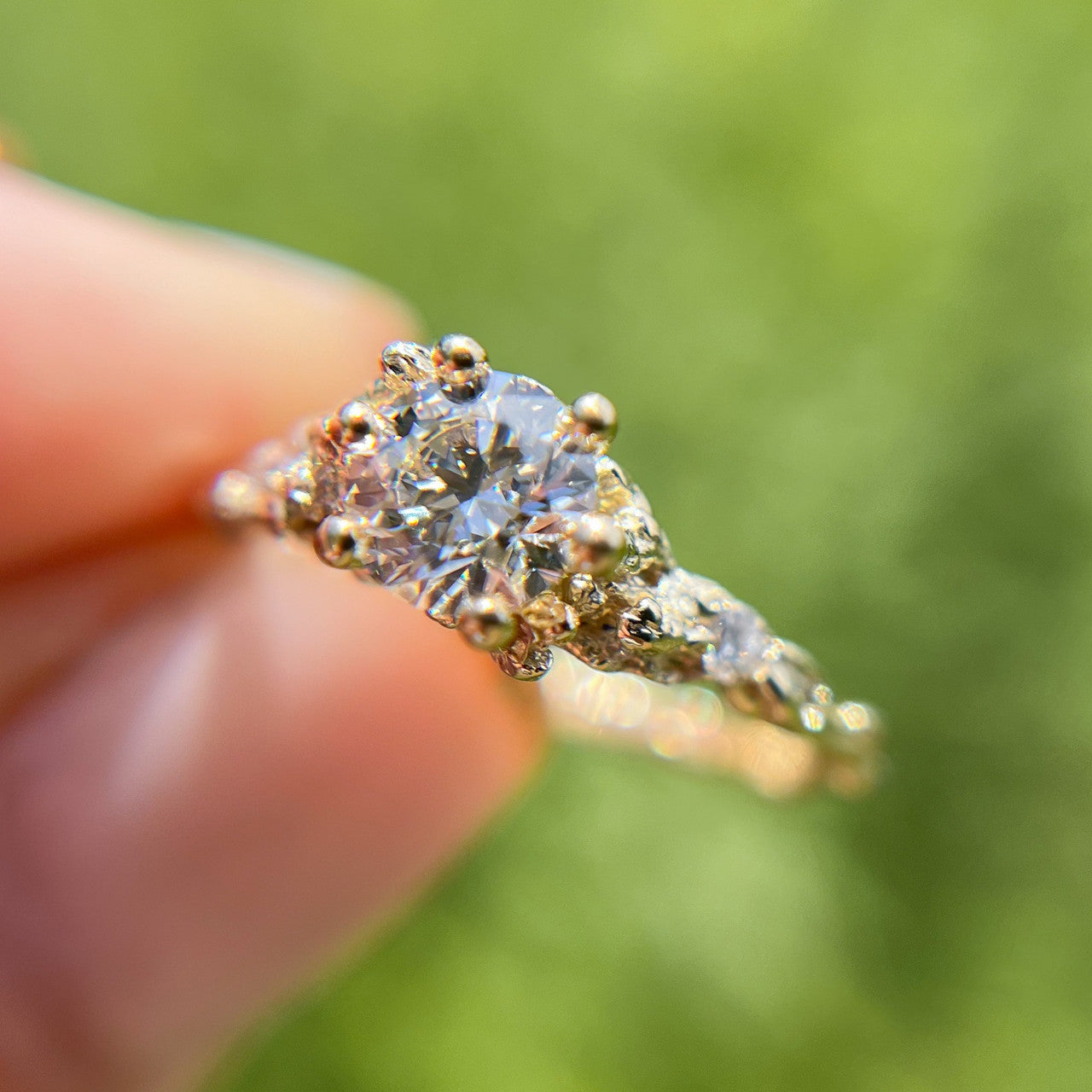 Juniper Diamond Solitaire Ring