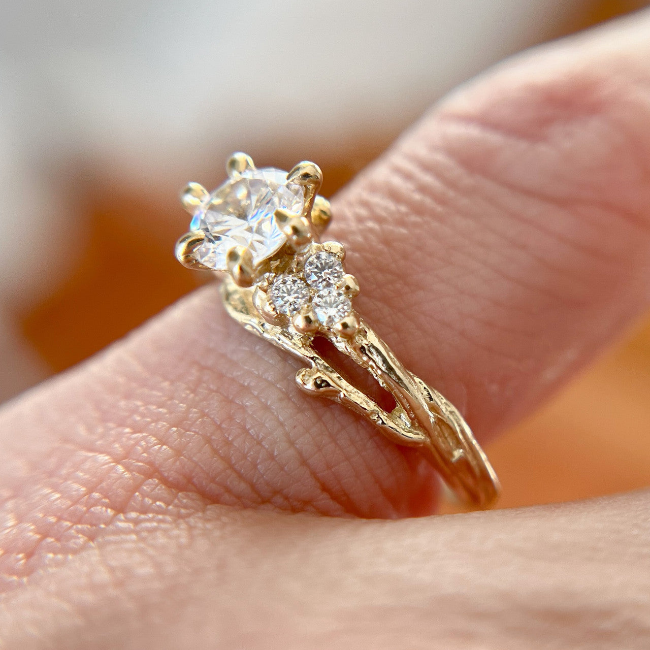 Feyre Diamond Cluster Ring