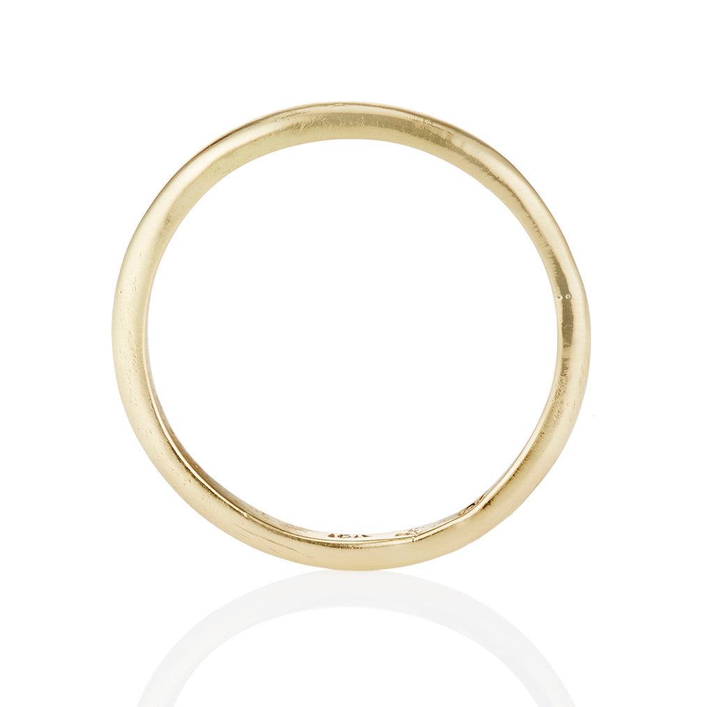 Unique wedding ring by Olivia Ewing Jewelry