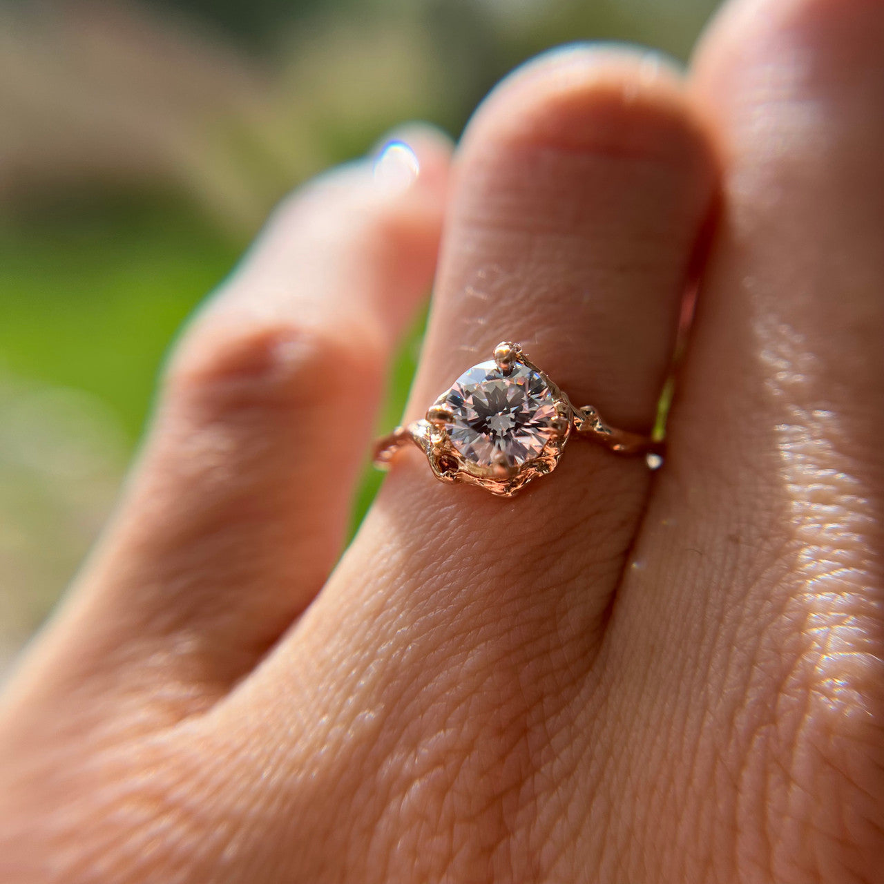 Grande Naples Diamond Solitaire