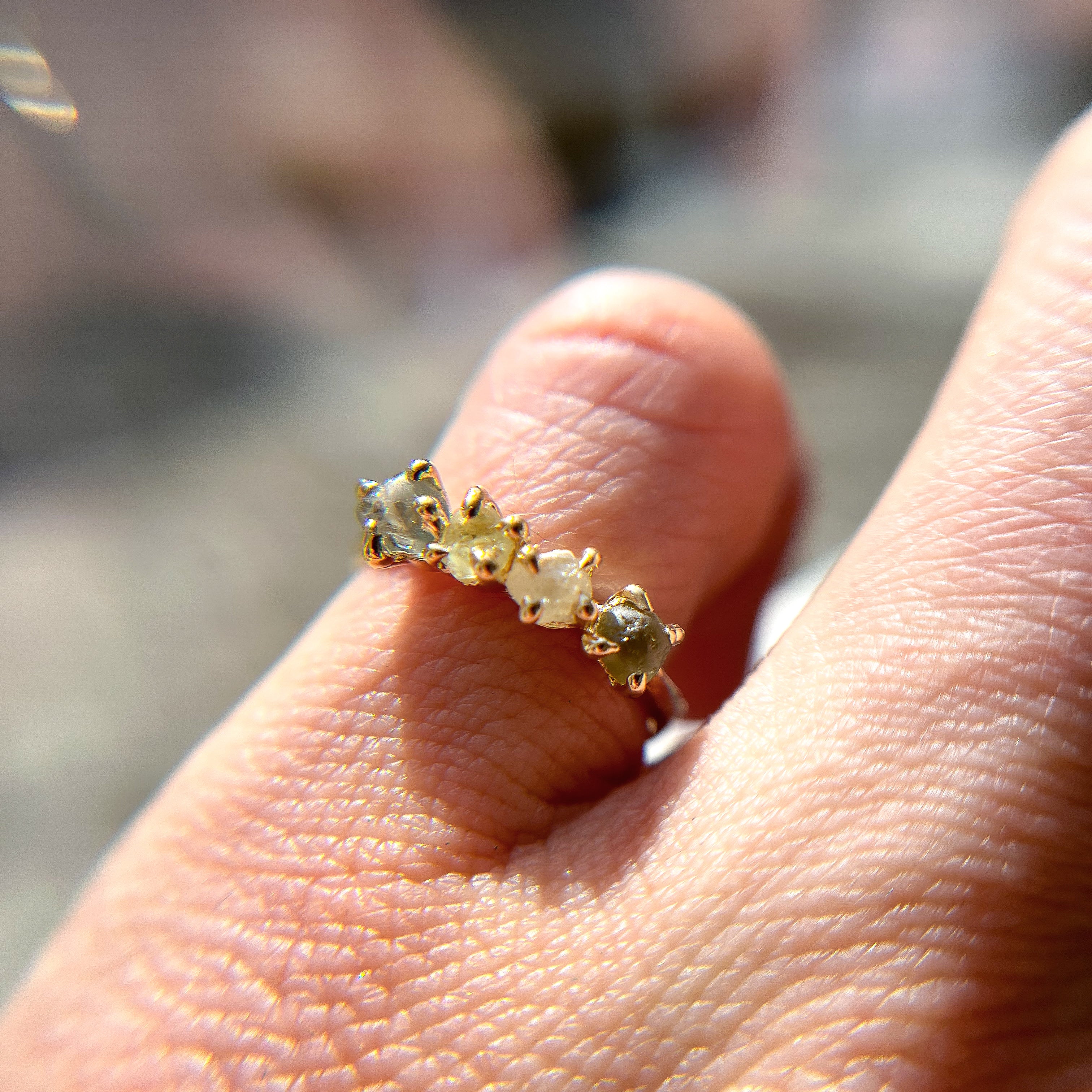 Garland Four Stone Ring