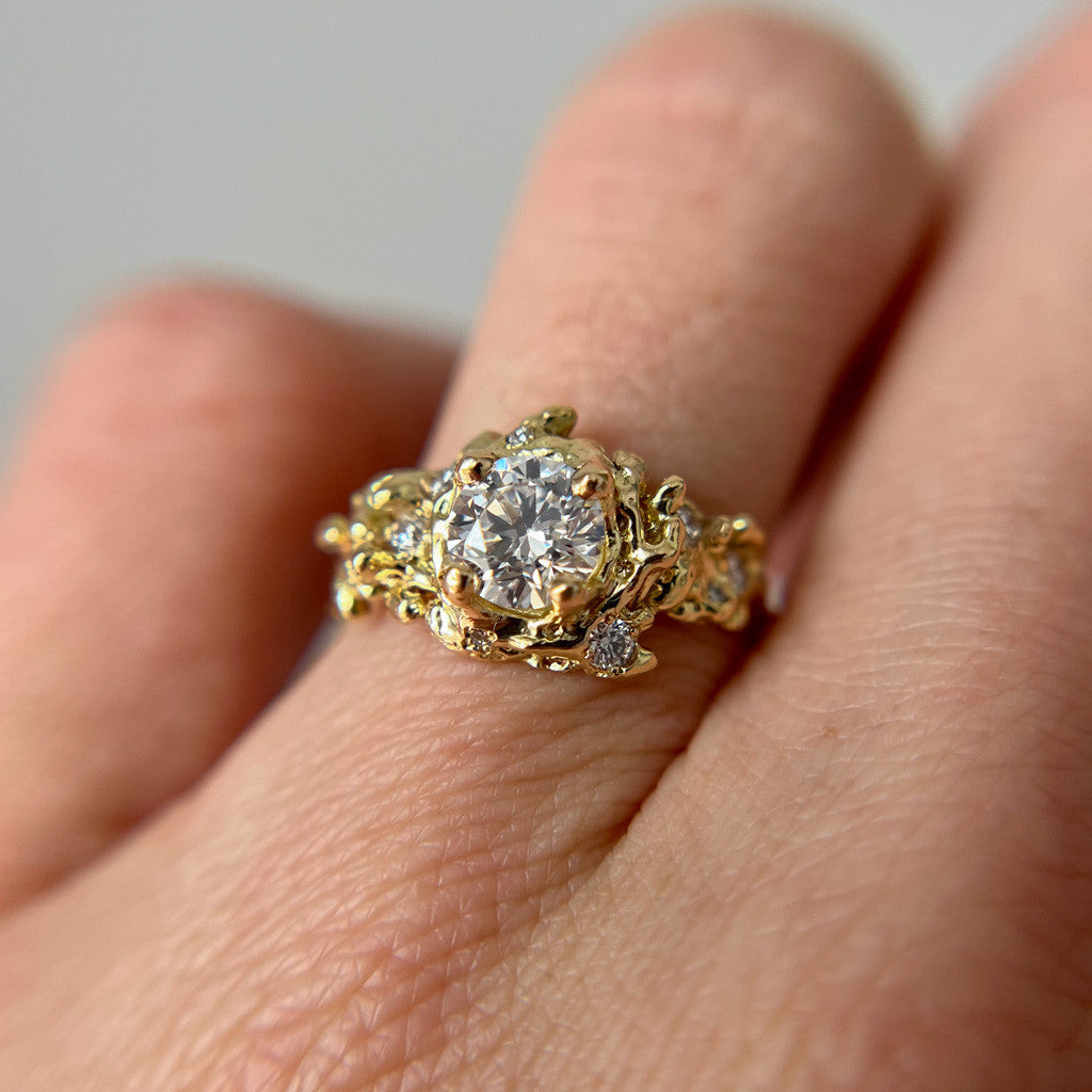 Isla Diamond Solitaire Ring