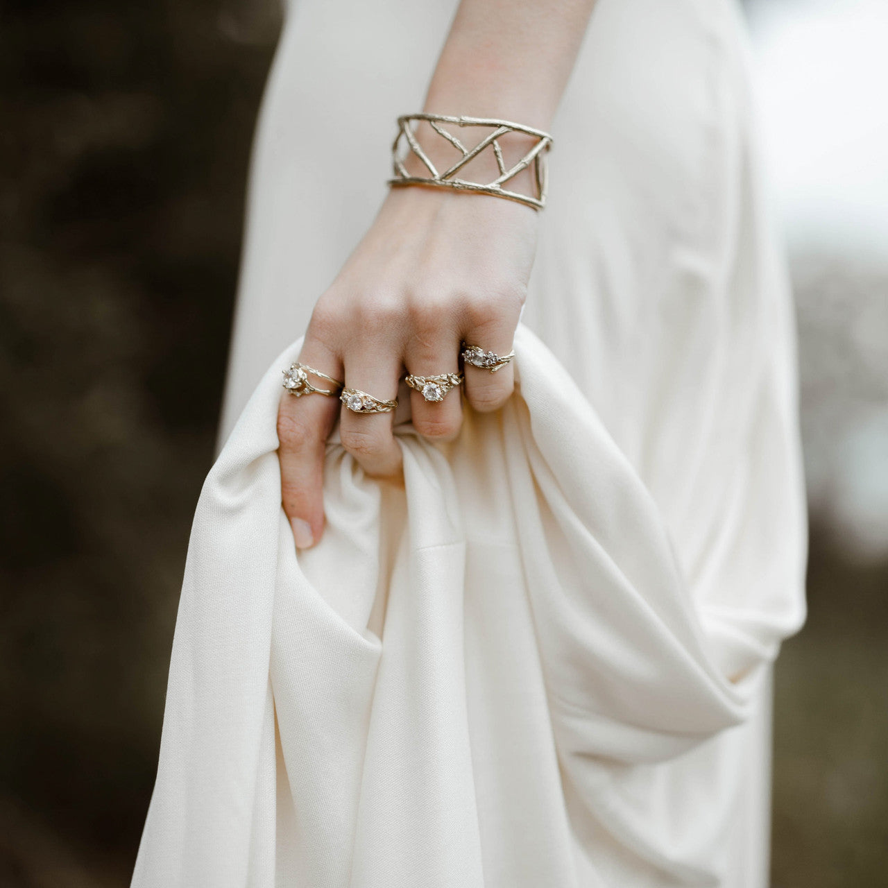 Juniper Diamond Solitaire Ring