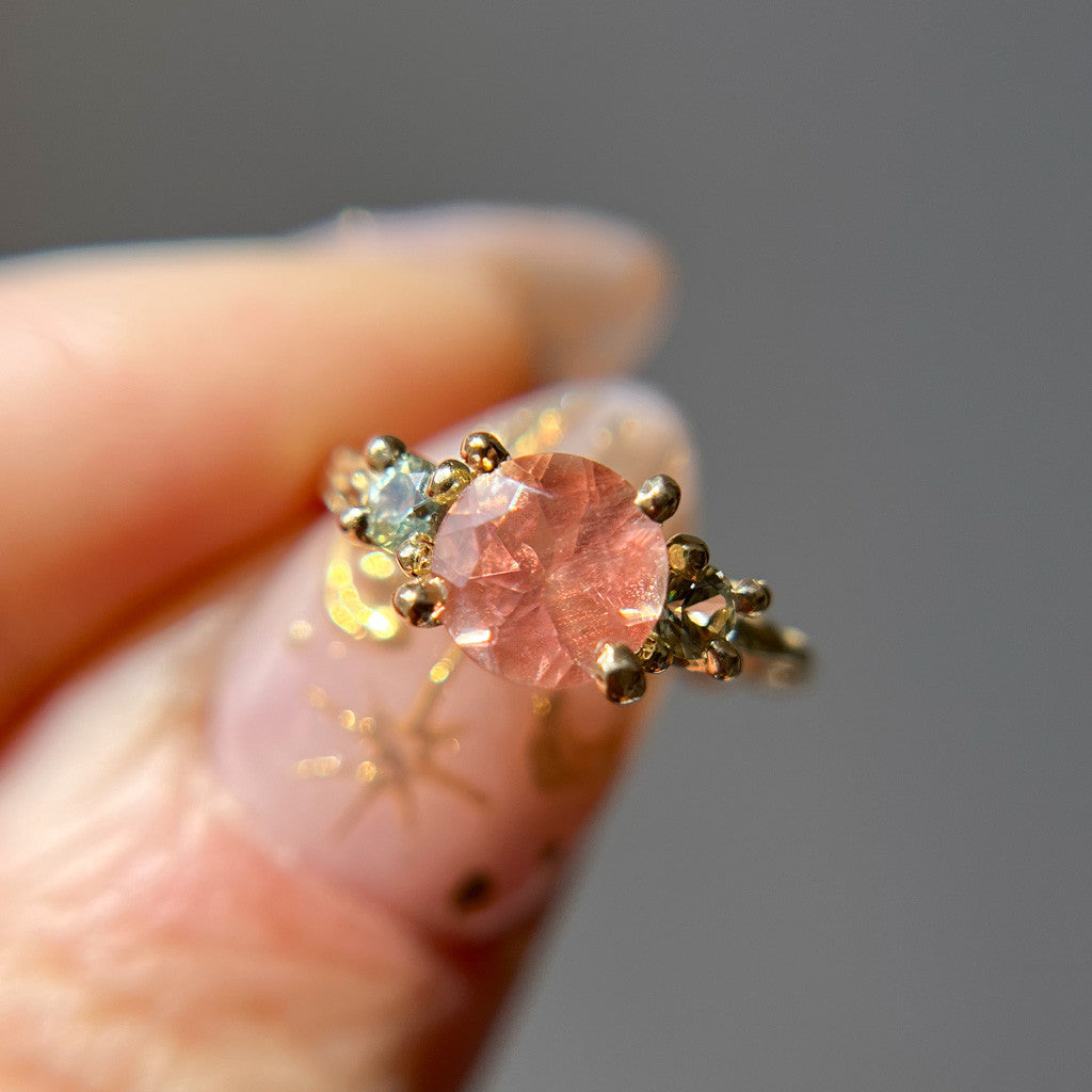 Naples Three Stone Setting