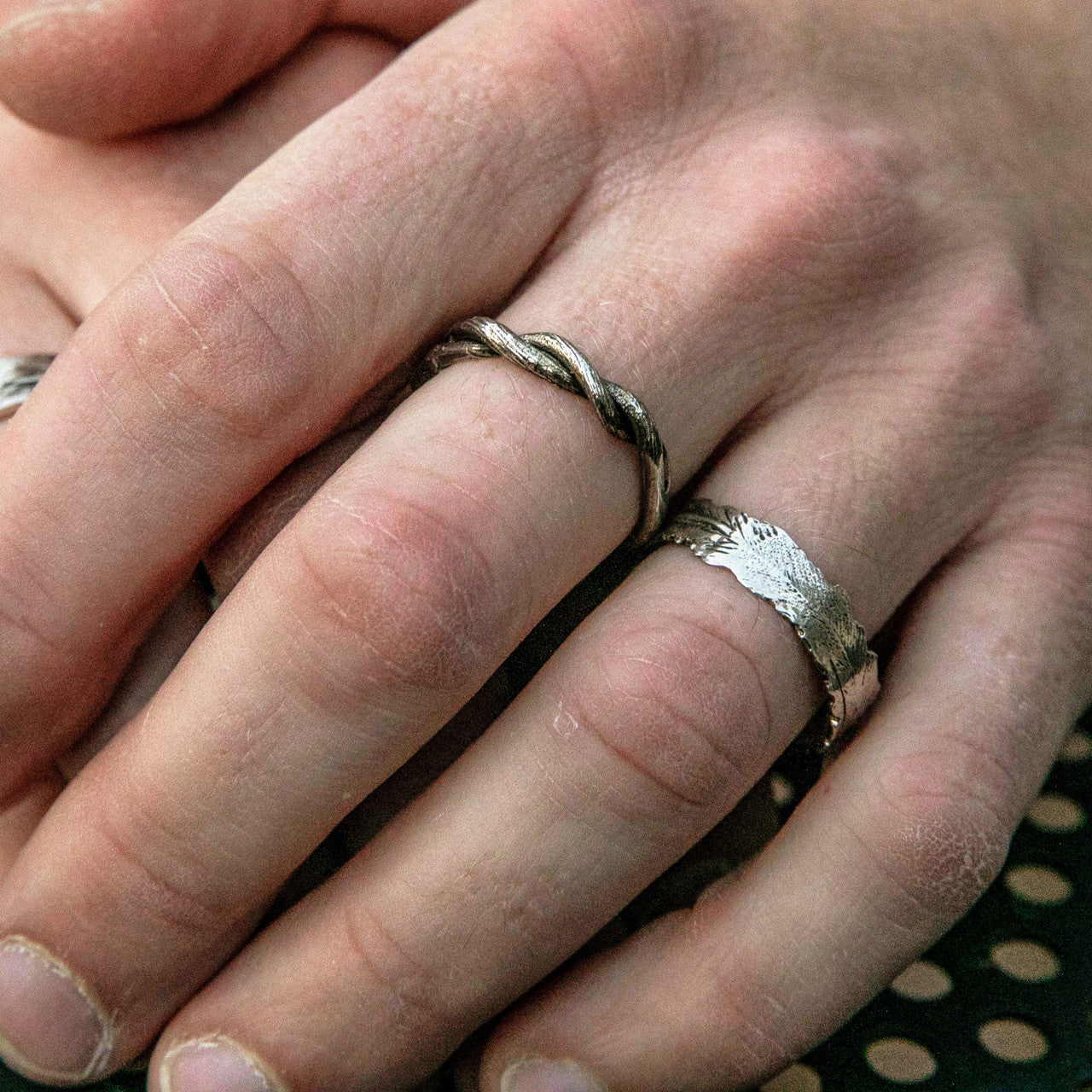 Silver Plume Ring