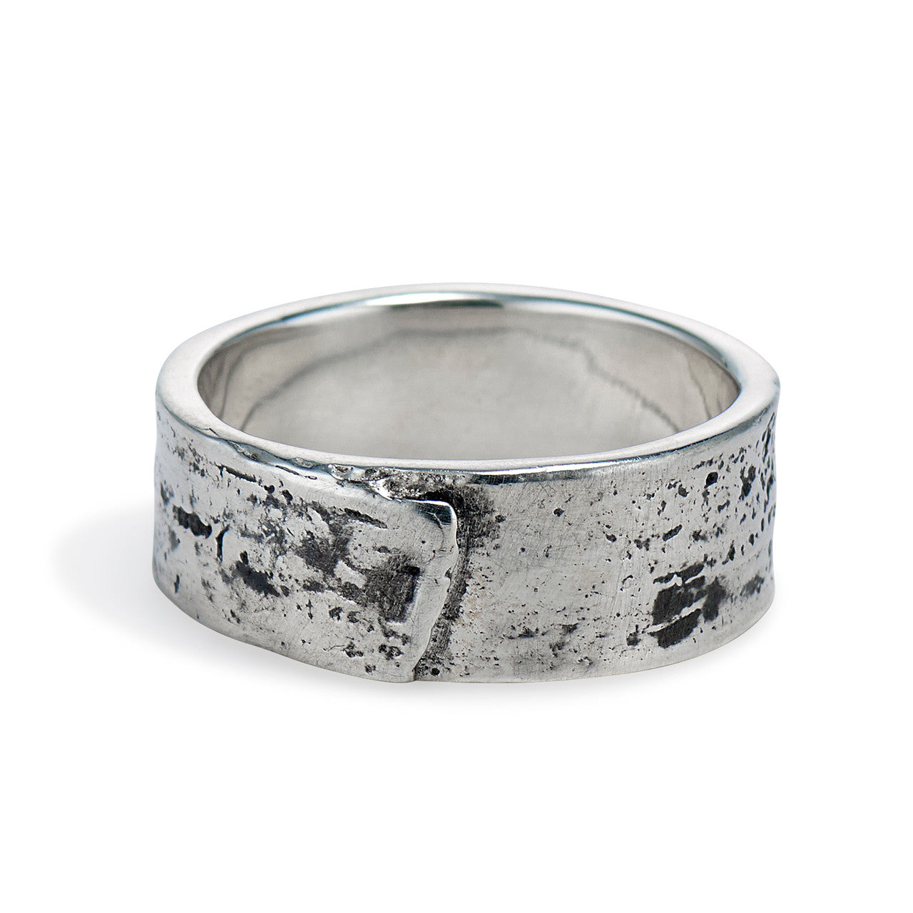 Silver Wide Monhegan Ring