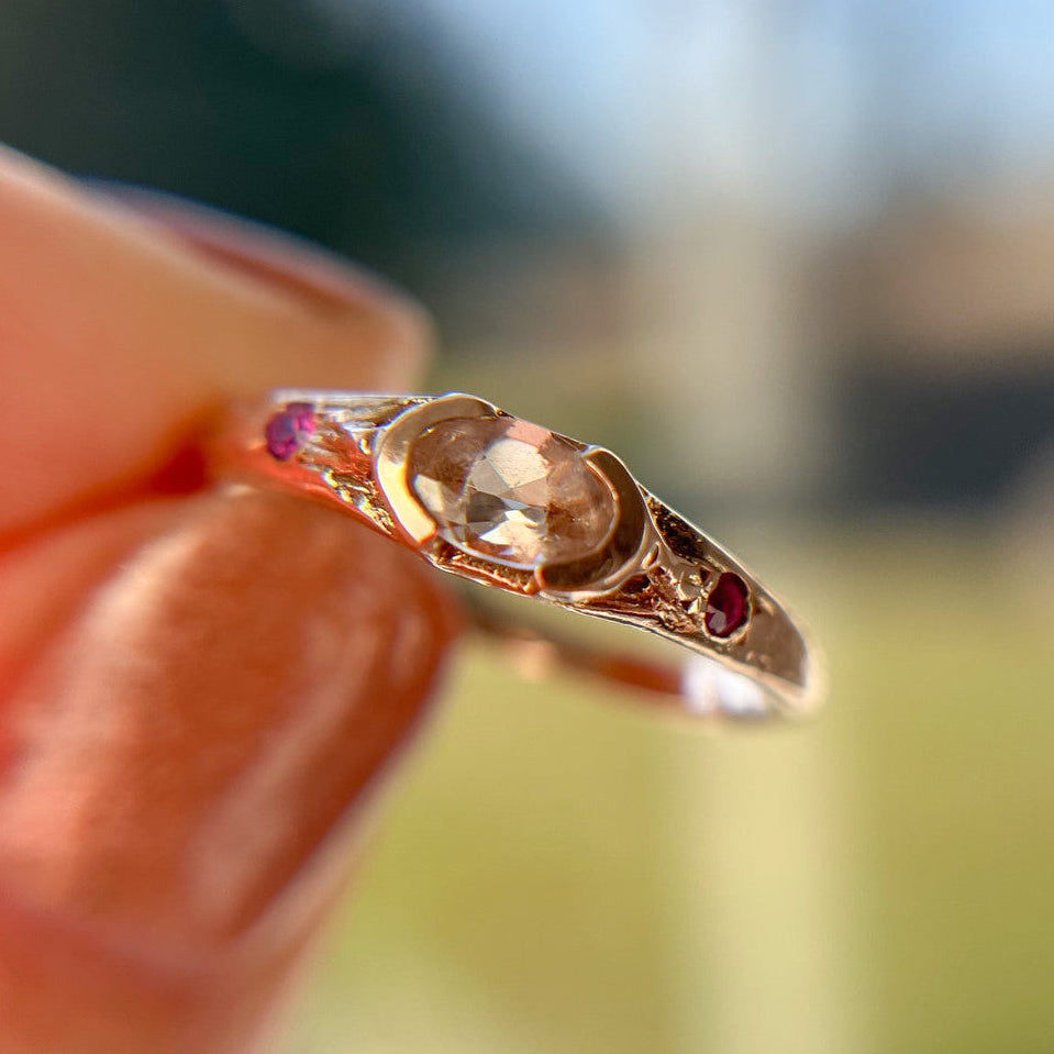 Clarabelle Morganite Ring - Ready To Ship