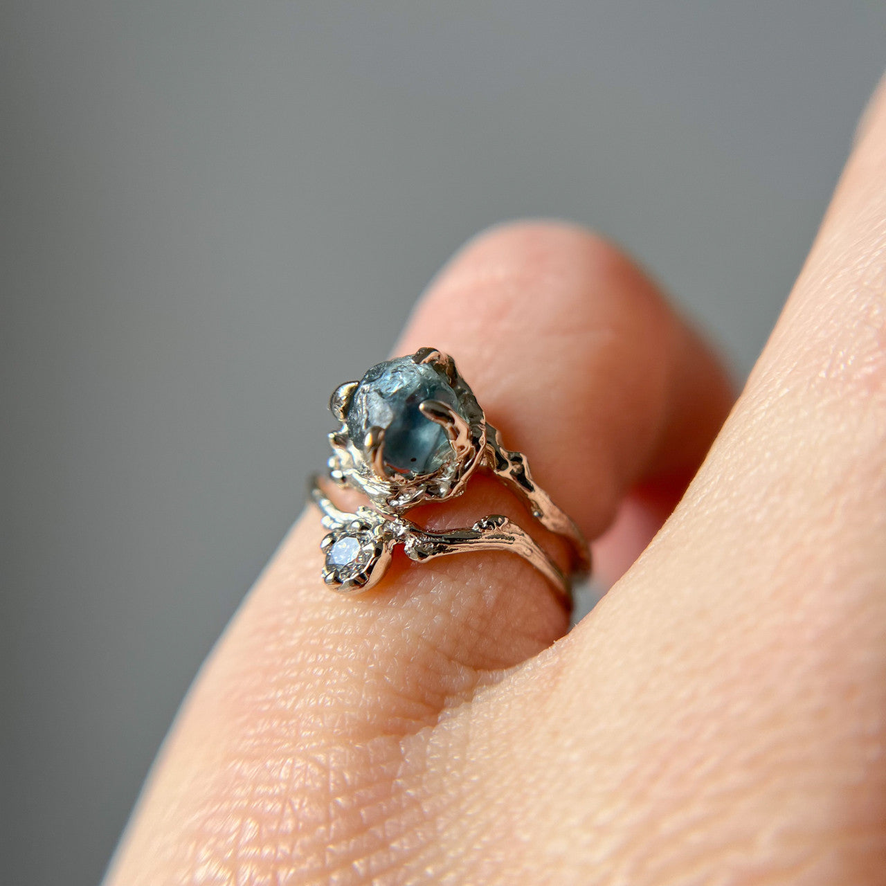 Naples Diamond Crown Contour Ring