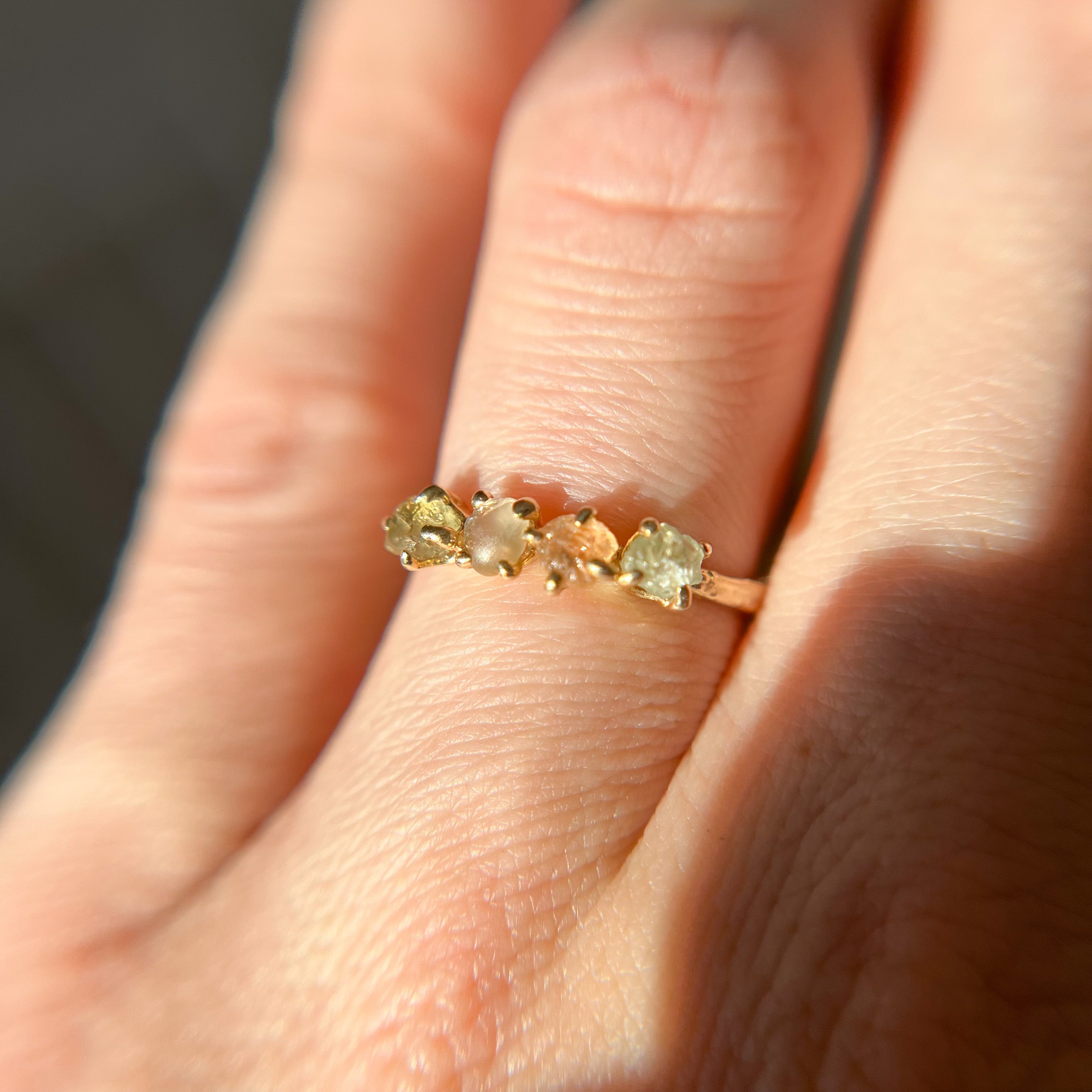 Garland Four Stone Ring
