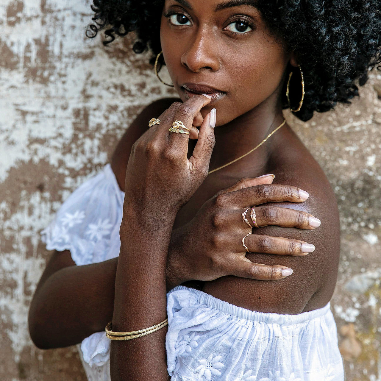 Bluebell Contour Ring
