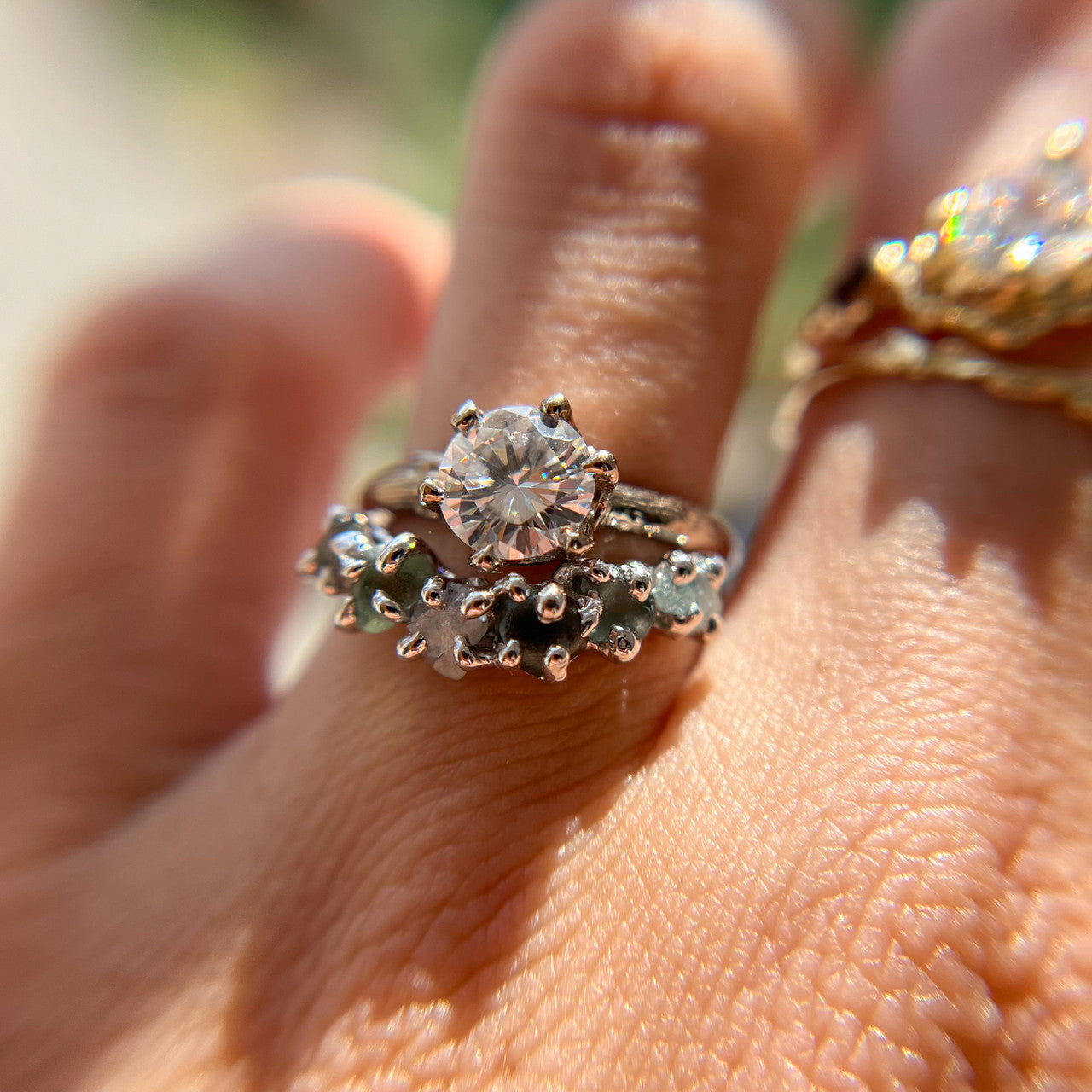 Garland Montana Sapphire Contour Ring