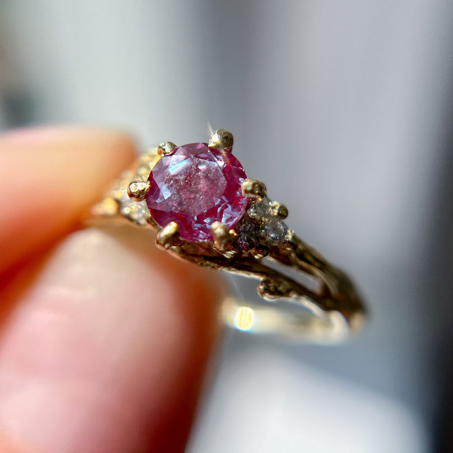 Feyre Alexandrite Cluster Ring - Ready To Ship