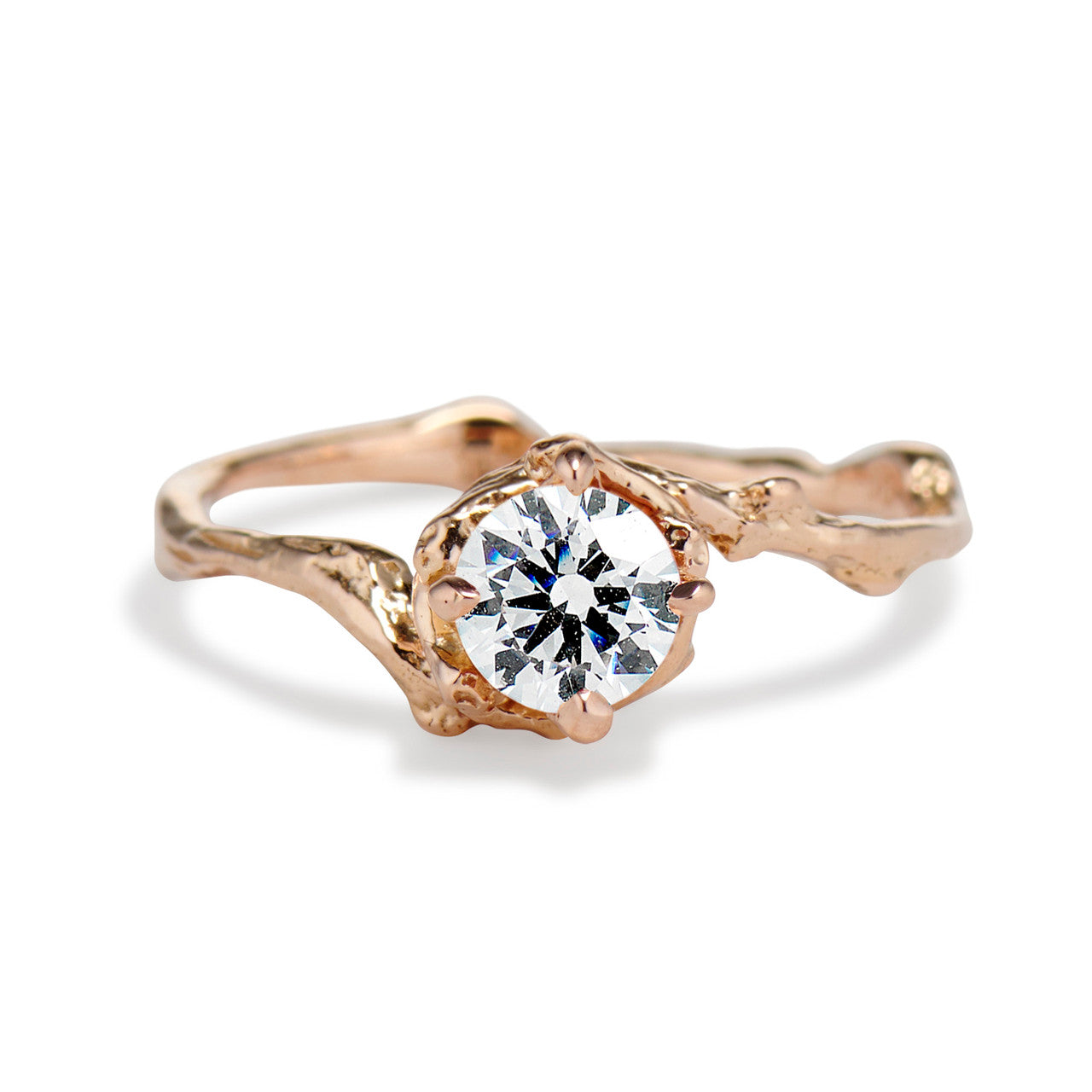 Demi Naples Diamond Solitaire Ring
