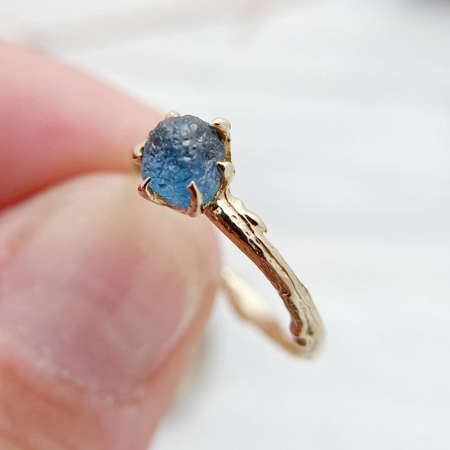 Bluebell Montana Sapphire Solitaire - Ready To Ship
